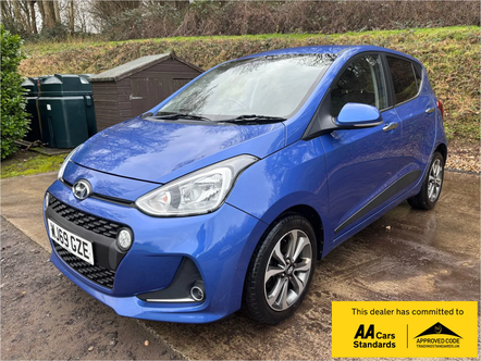 2019 HYUNDAI I10 1.2 PREMIUM SE HATCHBACK 5DR PETROL MANUAL EURO 6 87 PS 8,290... photo