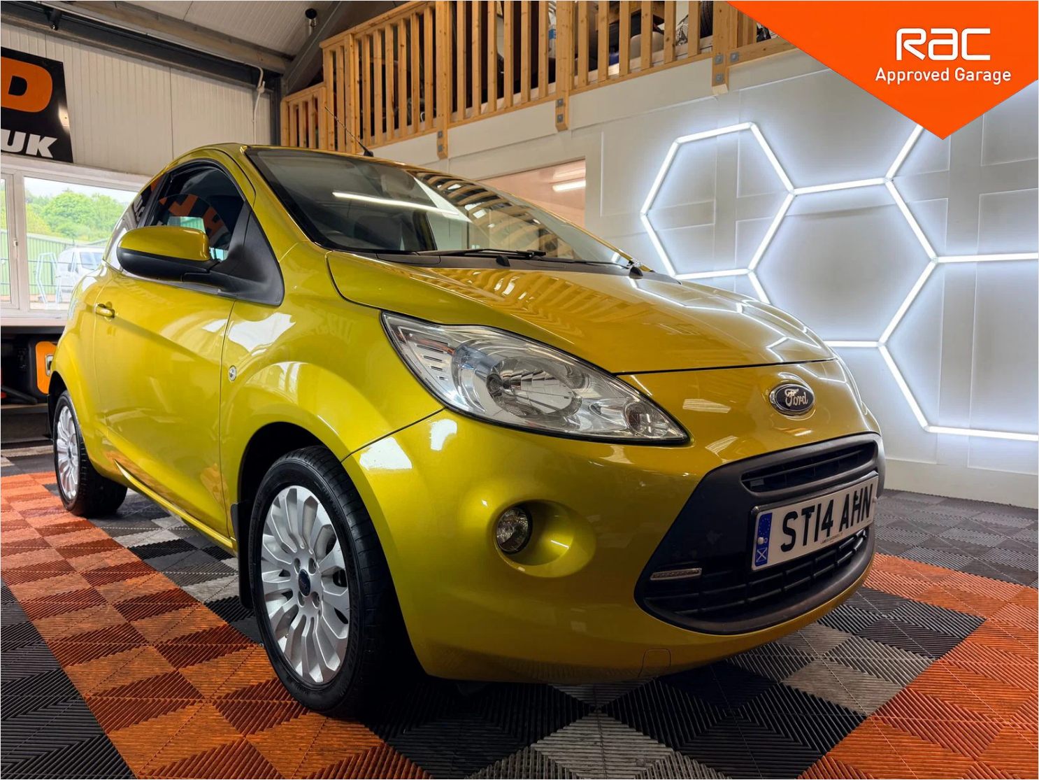 2014 Ford Ka 1.2 Zetec Hatchback 3dr Petrol Manual Euro 6 (s/s) (69 ps)