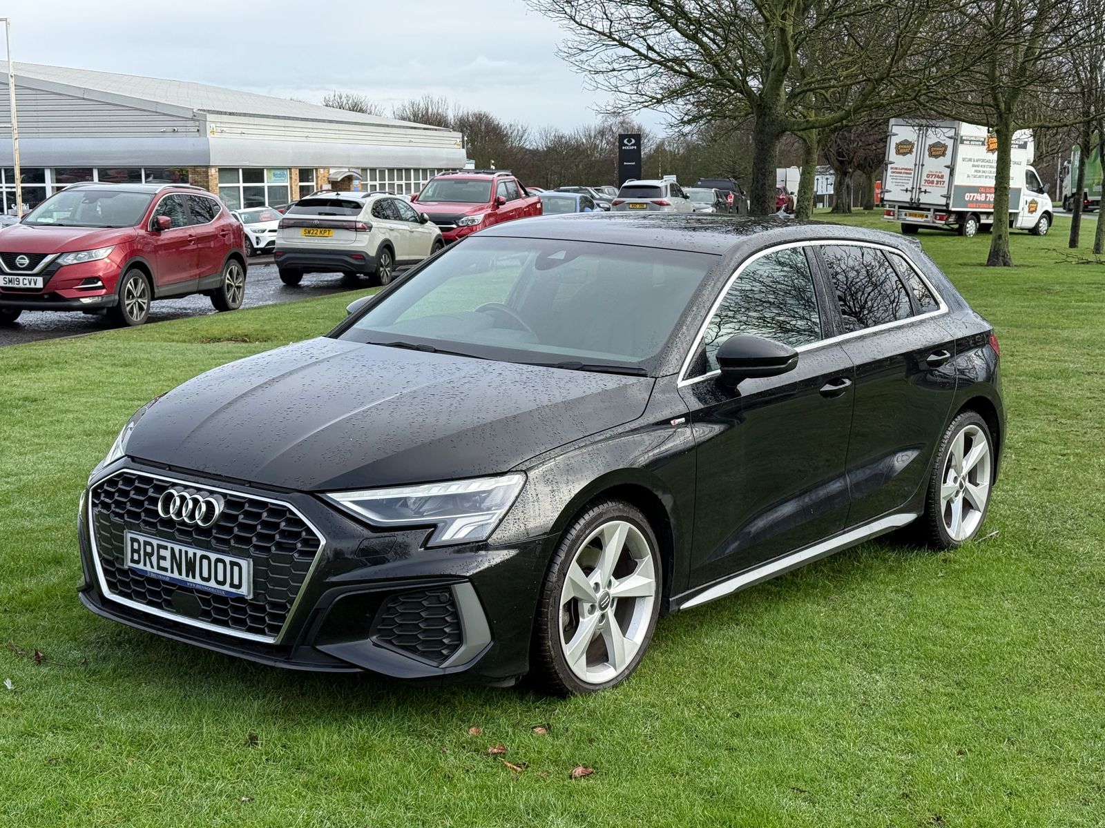 2020 Audi A3 1.0 TFSI 30 S line Sportback 5dr Petrol S Tronic Euro 6 (s/s) (110 ps), exterior view 4