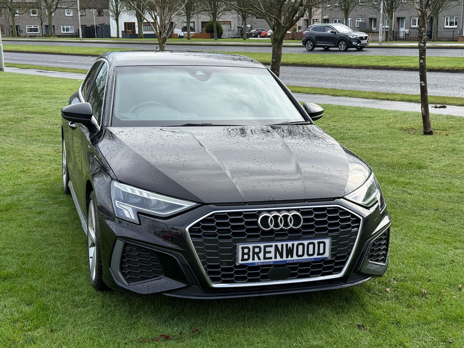 2020 Audi A3 1.0 TFSI 30 S line Sportback 5dr Petrol S Tronic Euro 6 (s/s) (110 ps), exterior view 2