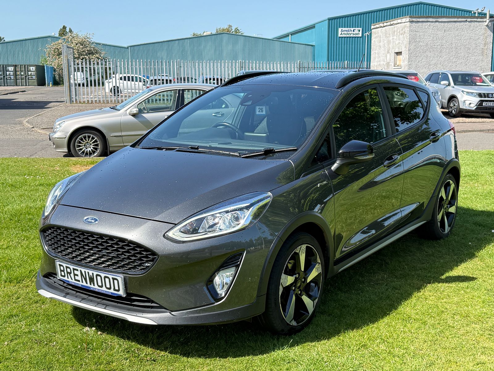 2018 Ford Fiesta 1.0T EcoBoost Active B&O Play Hatchback 5dr Petrol Manual Euro 6 (s/s) (125 ps), exterior view 4