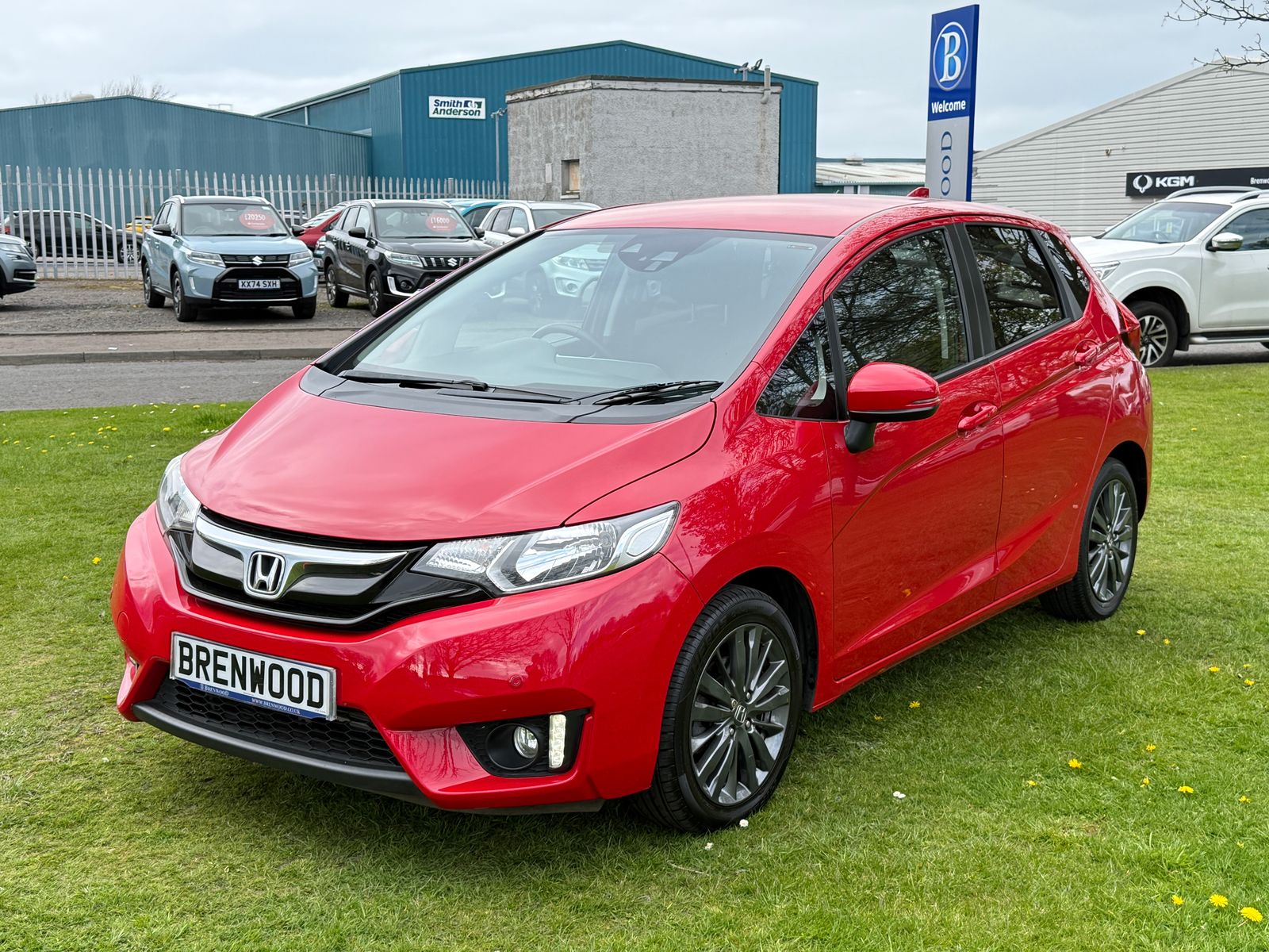 2017 Honda Jazz 1.3 i-VTEC EX Hatchback 5dr Petrol CVT Euro 6 (s/s) (102 ps), exterior view 4