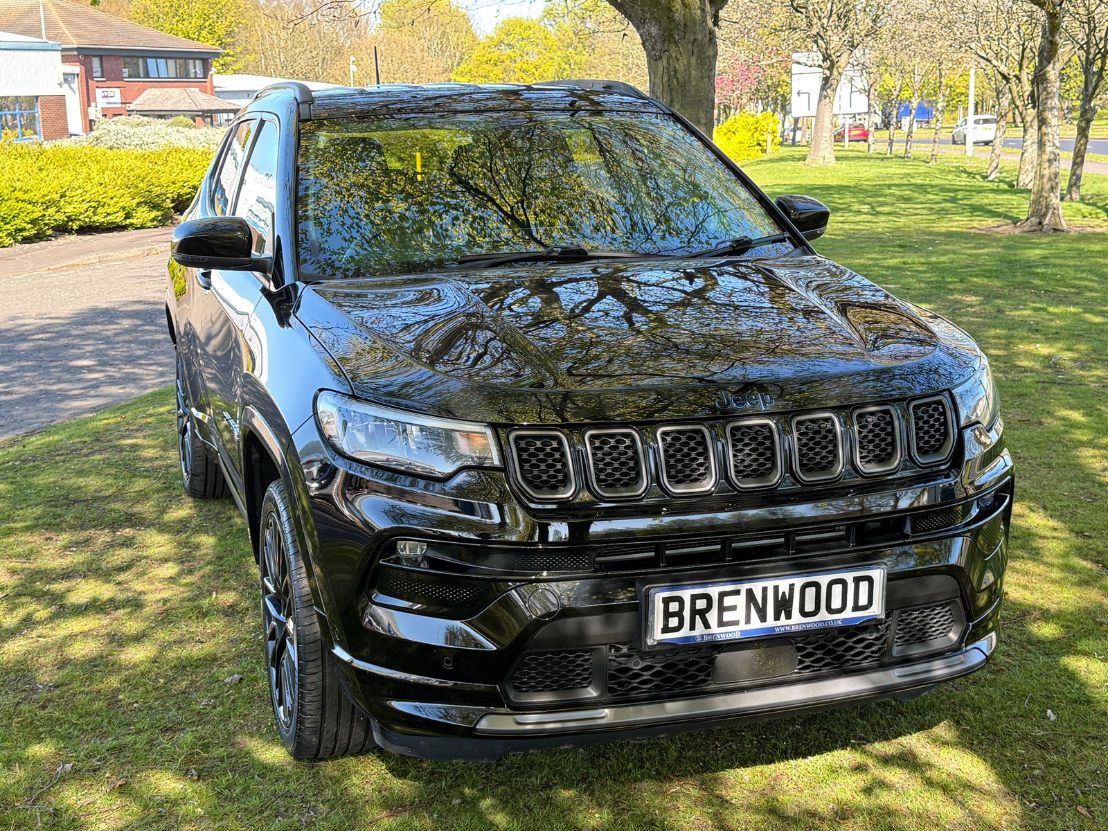 2022 Jeep Compass 1.3 GSE T4 11.4kWh S SUV 5dr Petrol Plug-in Hybrid Auto 4xe Euro 6 (s/s) (240 ps), exterior view 2
