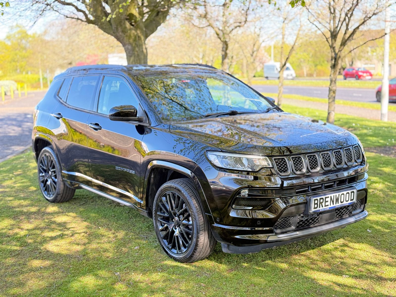 2022 Jeep Compass 1.3 GSE T4 11.4kWh S SUV 5dr Petrol Plug-in Hybrid Auto 4xe Euro 6 (s/s) (240 ps) for sale, exterior front view