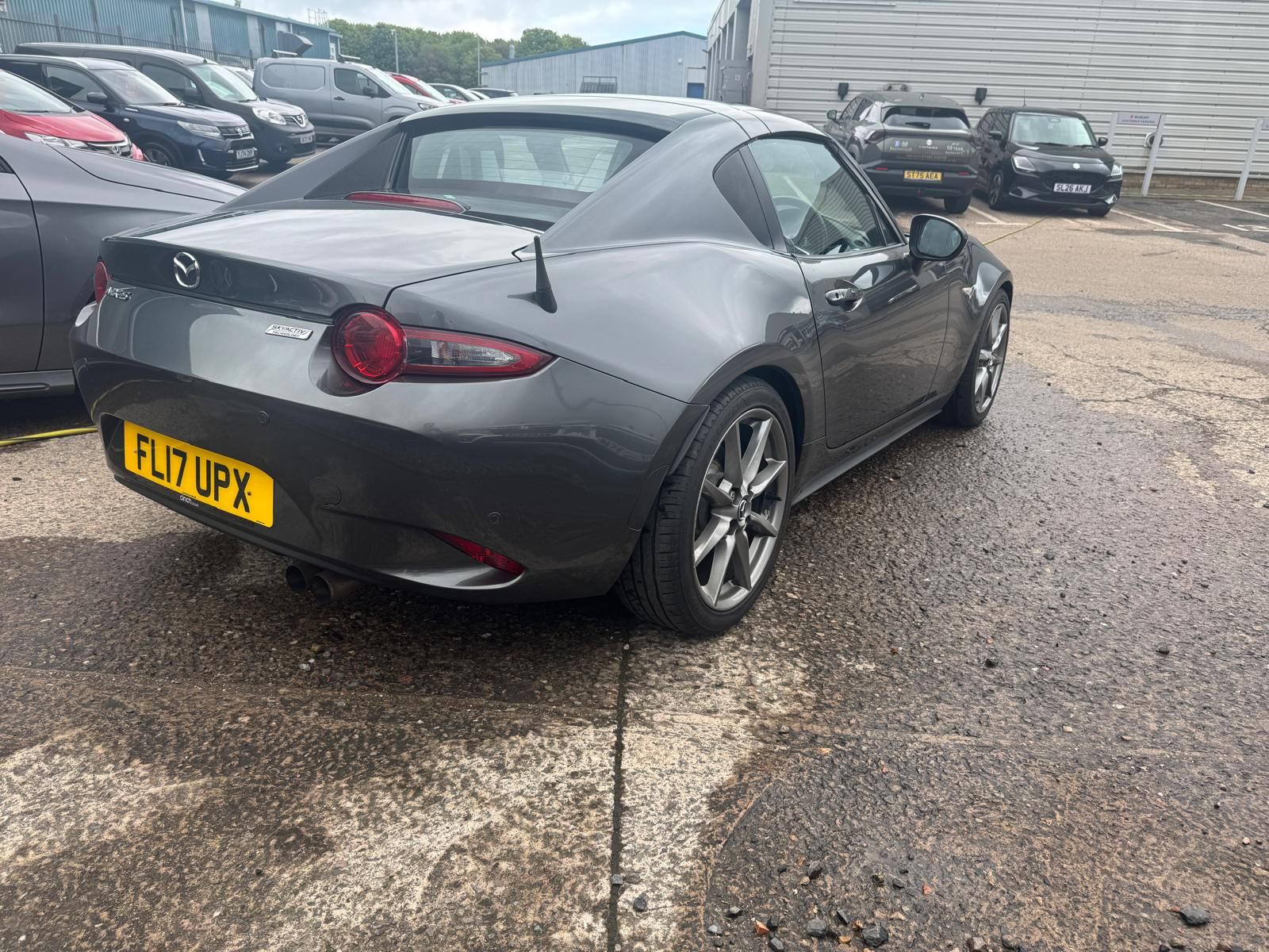 2017 Mazda MX-5 RF 2.0 SKYACTIV-G Sport Nav Convertible 2dr Petrol Manual Euro 6 (160 ps), exterior view 4