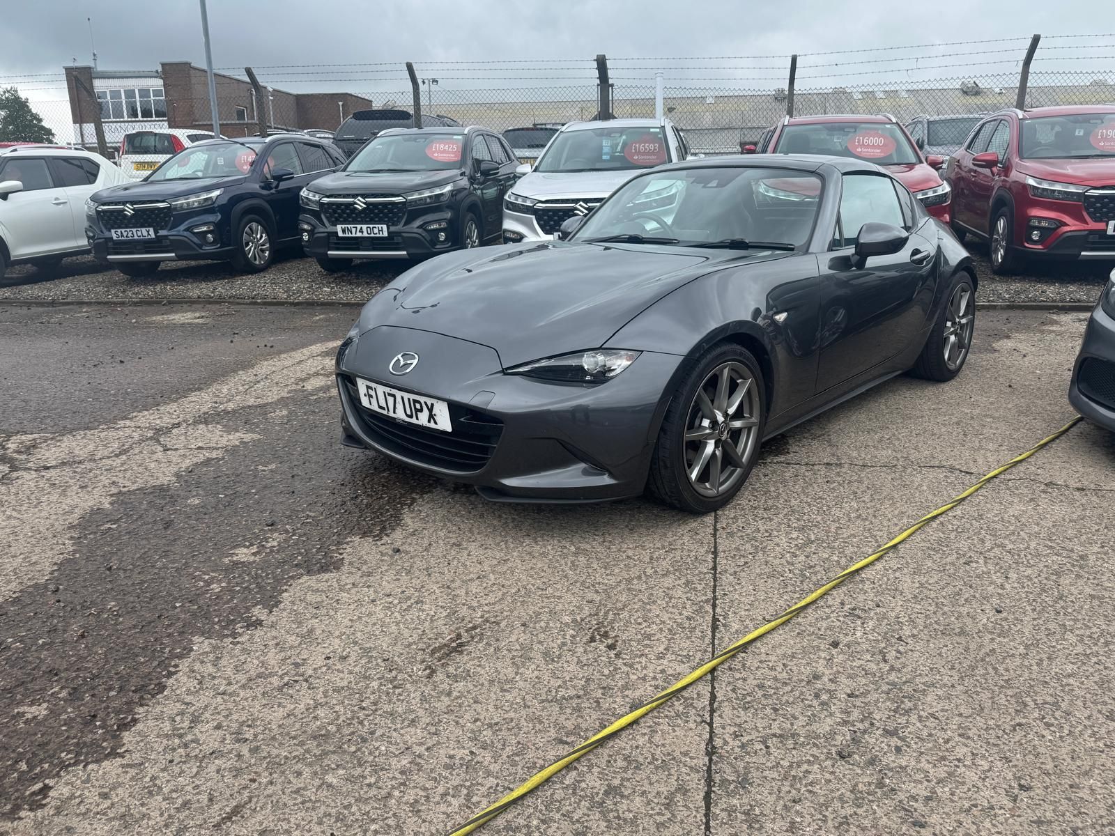 2017 Mazda MX-5 RF 2.0 SKYACTIV-G Sport Nav Convertible 2dr Petrol Manual Euro 6 (160 ps), exterior view 2