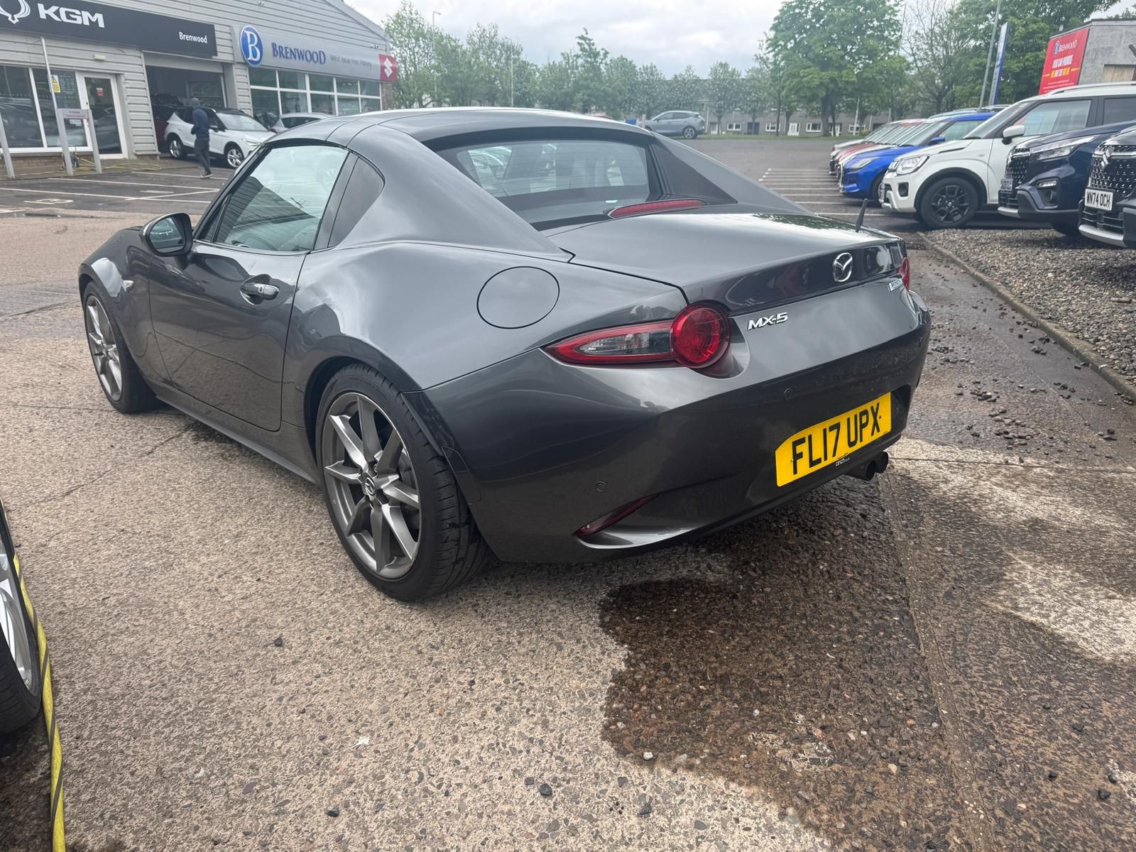2017 Mazda MX-5 RF 2.0 SKYACTIV-G Sport Nav Convertible 2dr Petrol Manual Euro 6 (160 ps), exterior view 3