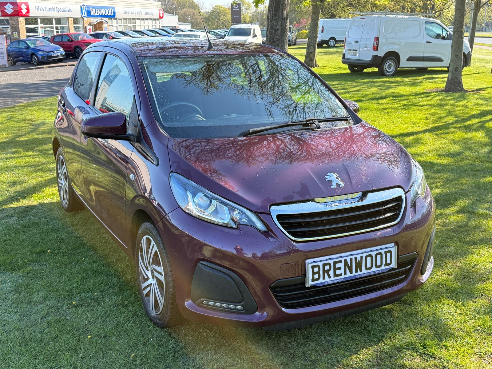 2019 Peugeot 108 1.0 Active Hatchback 5dr Petrol Manual Euro 6 (72 ps), exterior view 2