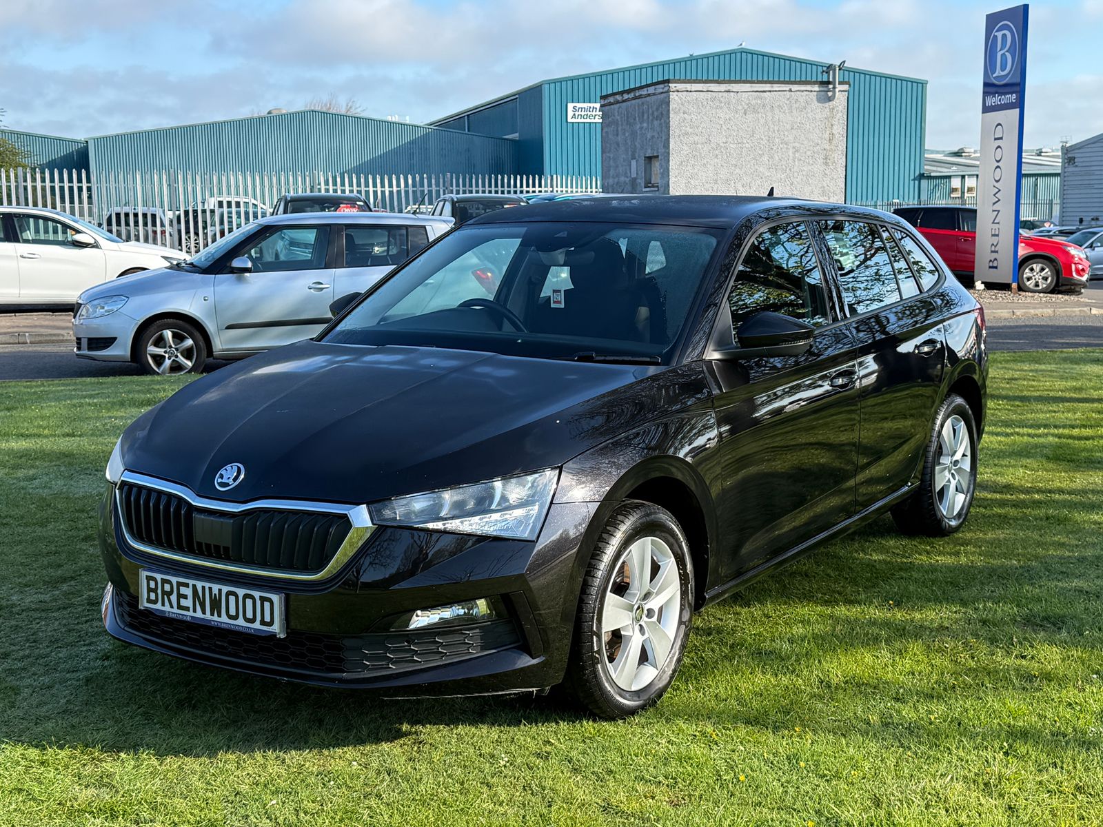 2022 Skoda Scala 1.0 TSI SE Hatchback 5dr Petrol Manual Euro 6 (s/s) (110 ps), exterior view 4