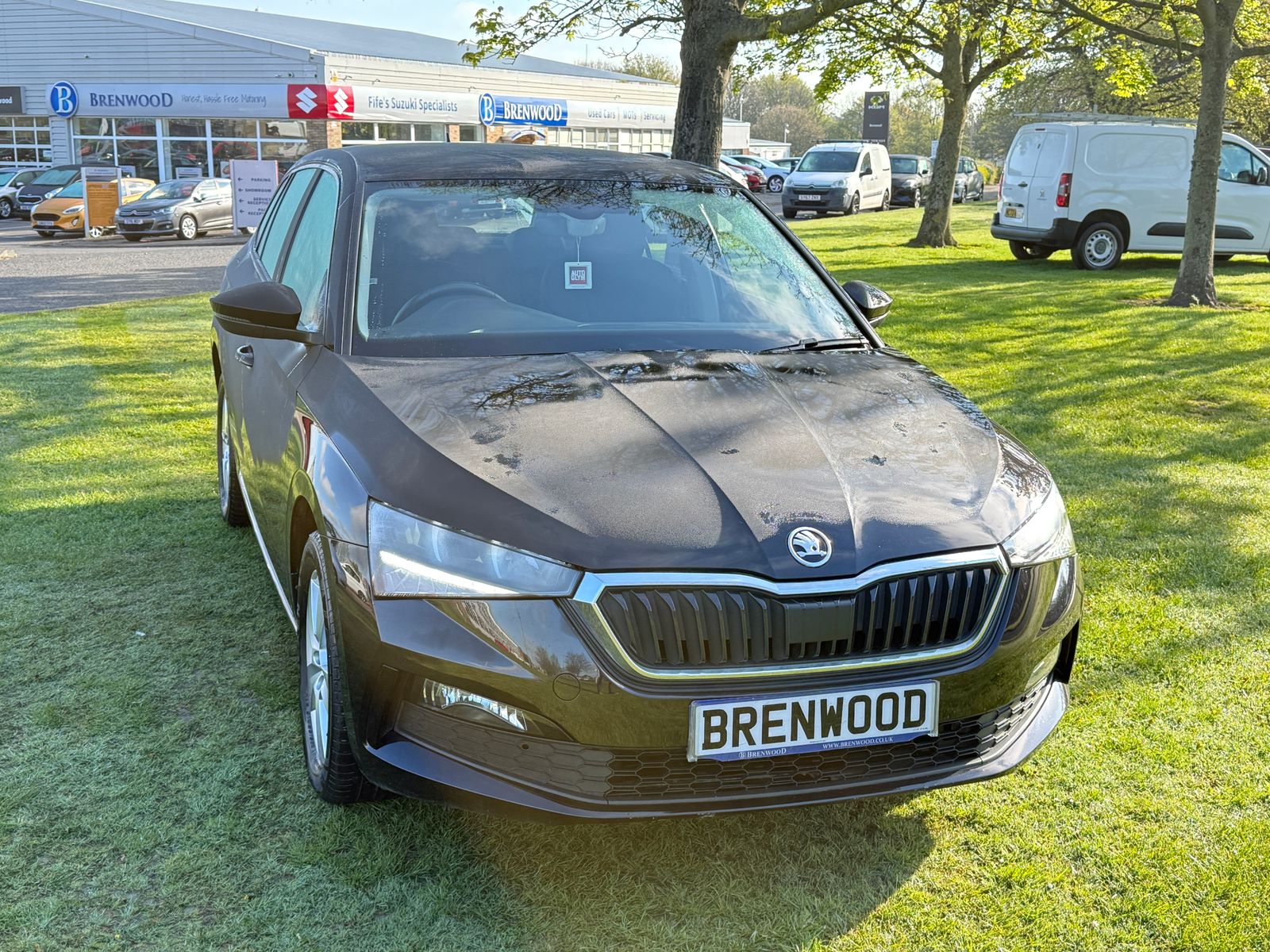 2022 Skoda Scala 1.0 TSI SE Hatchback 5dr Petrol Manual Euro 6 (s/s) (110 ps), exterior view 2