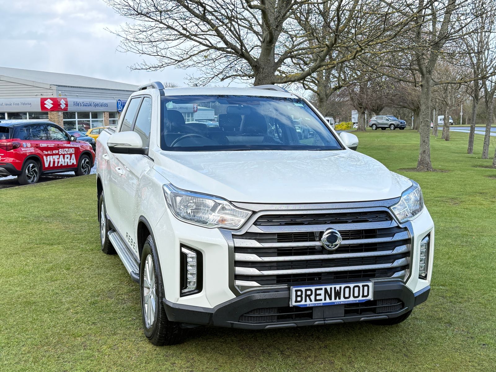 2023 SsangYong Musso 2.2D Rebel Pickup Double Cab 4dr Diesel Auto 4WD Euro 6 (202 ps), exterior view 2
