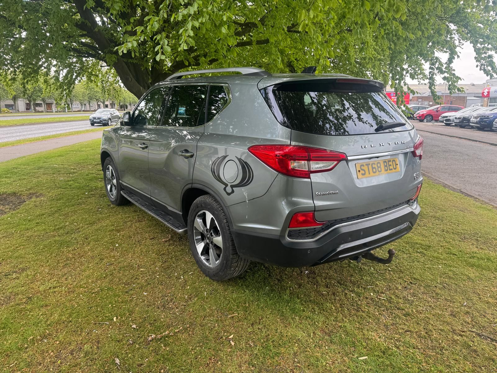 2018 SsangYong Rexton 2.2D ELX SUV 5dr Diesel T-Tronic 4WD Euro 6 (181 ps), exterior view 3