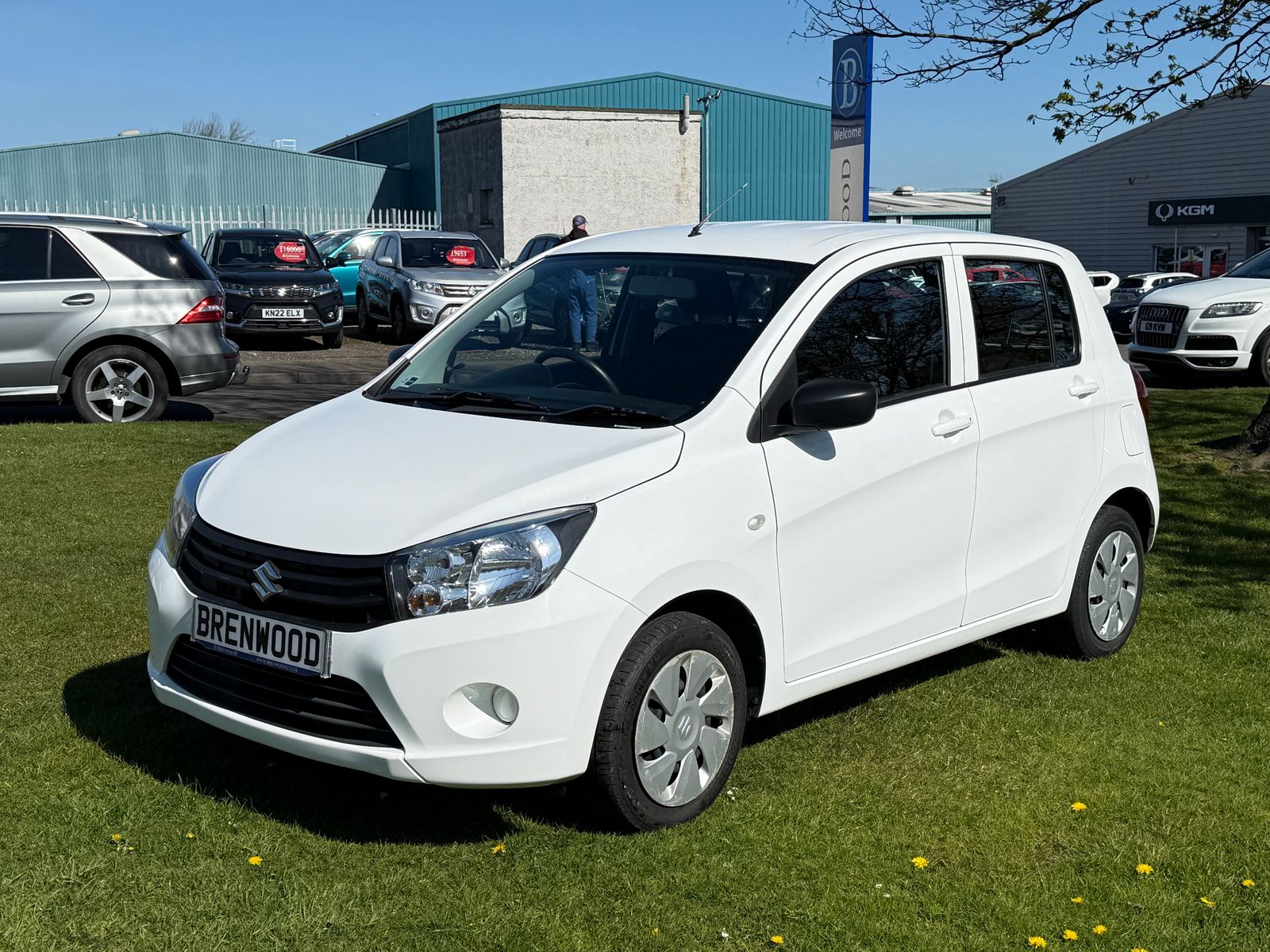 2015 Suzuki Celerio 1.0 SZ2 Hatchback 5dr Petrol Manual Euro 6 (68 ps), exterior view 4
