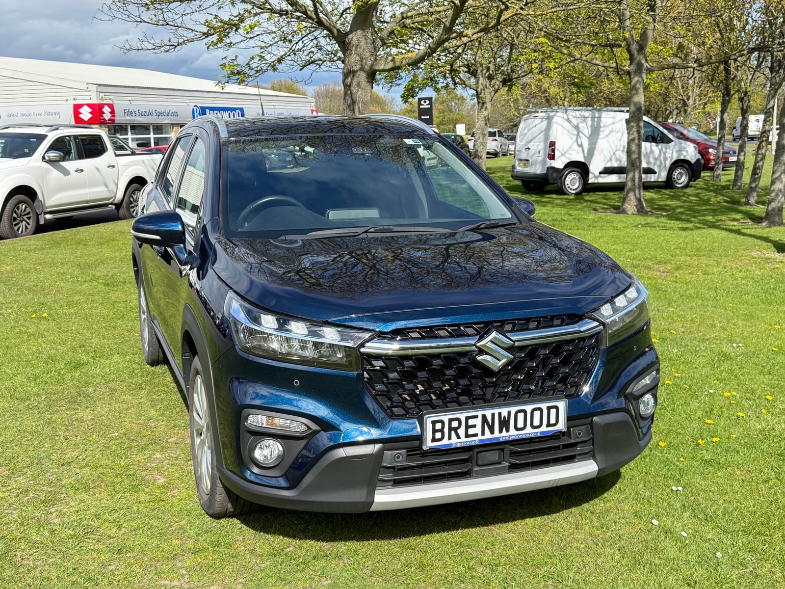 2023 Suzuki S-Cross 1.4 Boosterjet MHEV Motion SUV 5dr Petrol Hybrid Manual Euro 6 (s/s) (129 ps), exterior view 2
