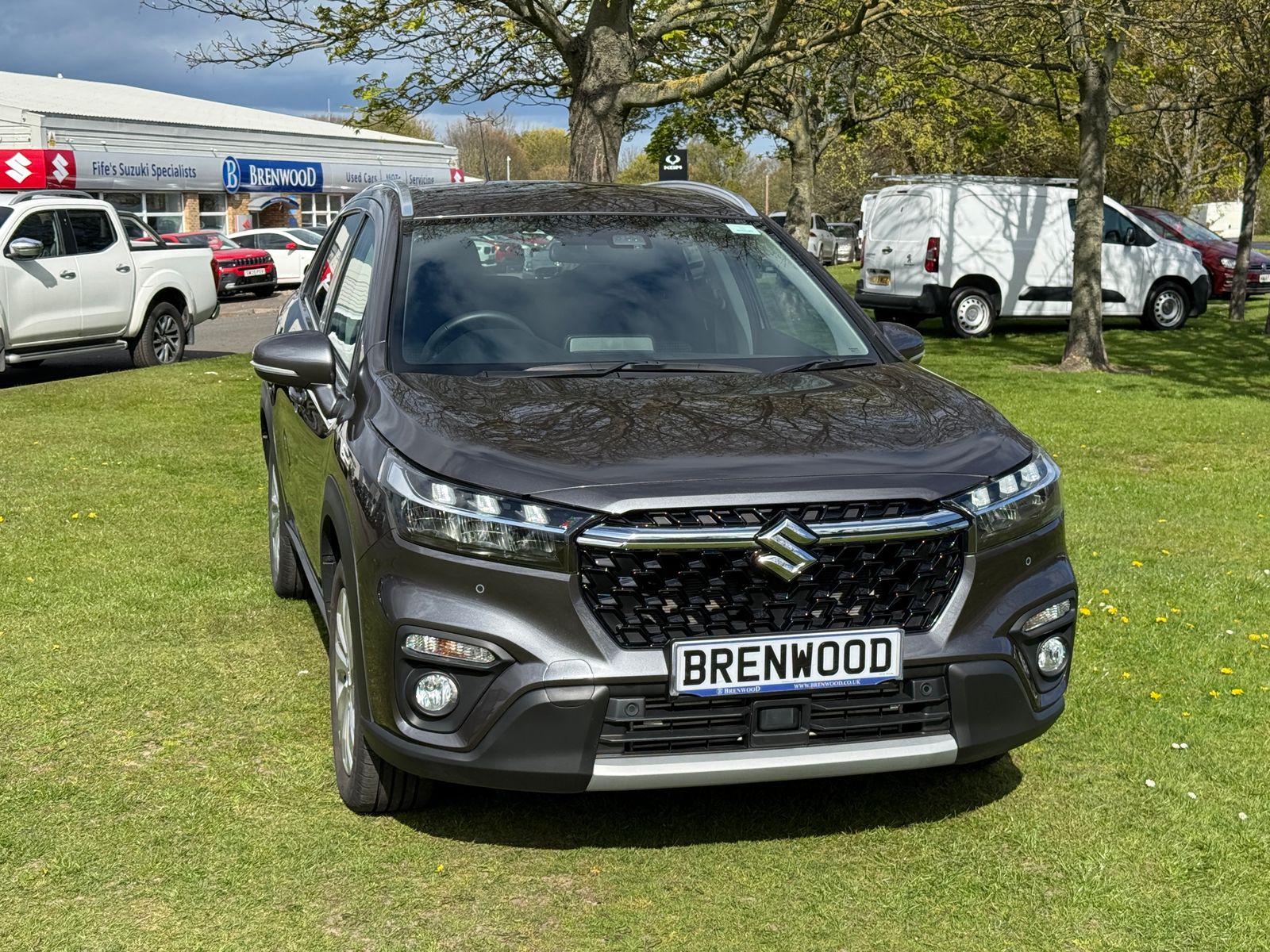 2024 Suzuki S-Cross 1.4 Boosterjet MHEV Motion SUV 5dr Petrol Hybrid Manual Euro 6 (s/s) (129 ps), exterior view 2