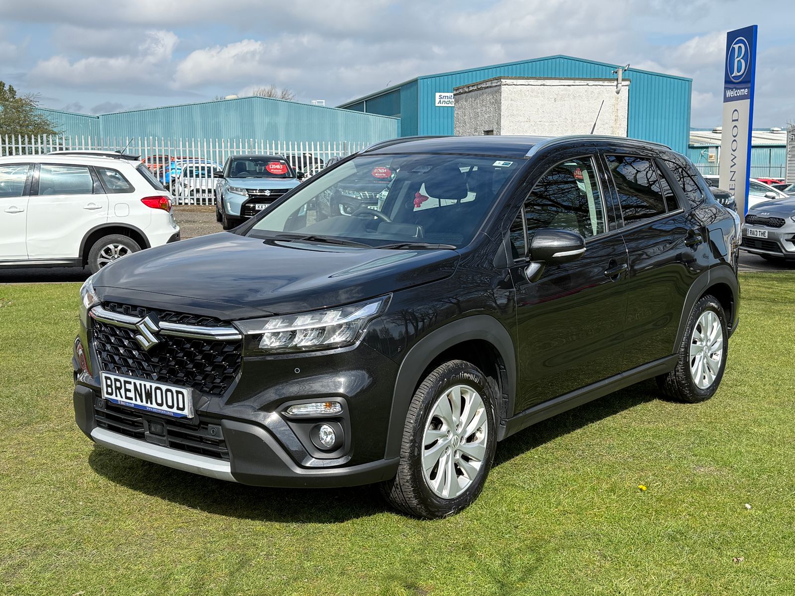 2024 Suzuki S-Cross 1.4 Boosterjet MHEV Motion SUV 5dr Petrol Hybrid Manual Euro 6 (s/s) (129 ps), exterior view 4