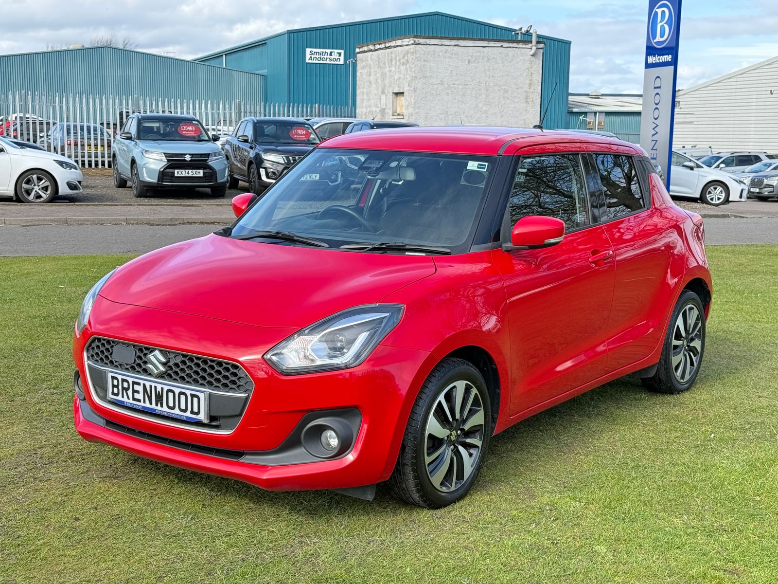 2019 Suzuki Swift 1.0 Boosterjet GPF SHVS SZ5 Hatchback 5dr Petrol Hybrid Manual Euro 6 (s/s) (111 ps), exterior view 4