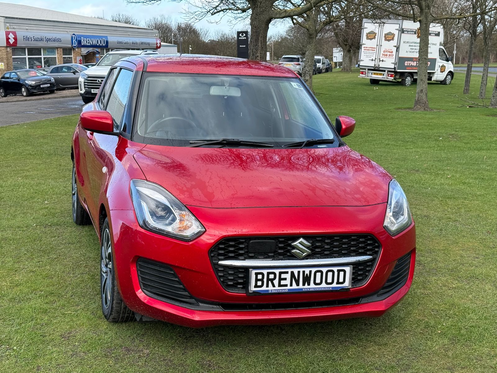 2023 Suzuki Swift 1.2 Dualjet MHEV SZ-L Hatchback 5dr Petrol Hybrid Manual Euro 6 (s/s) (83 ps), exterior view 2