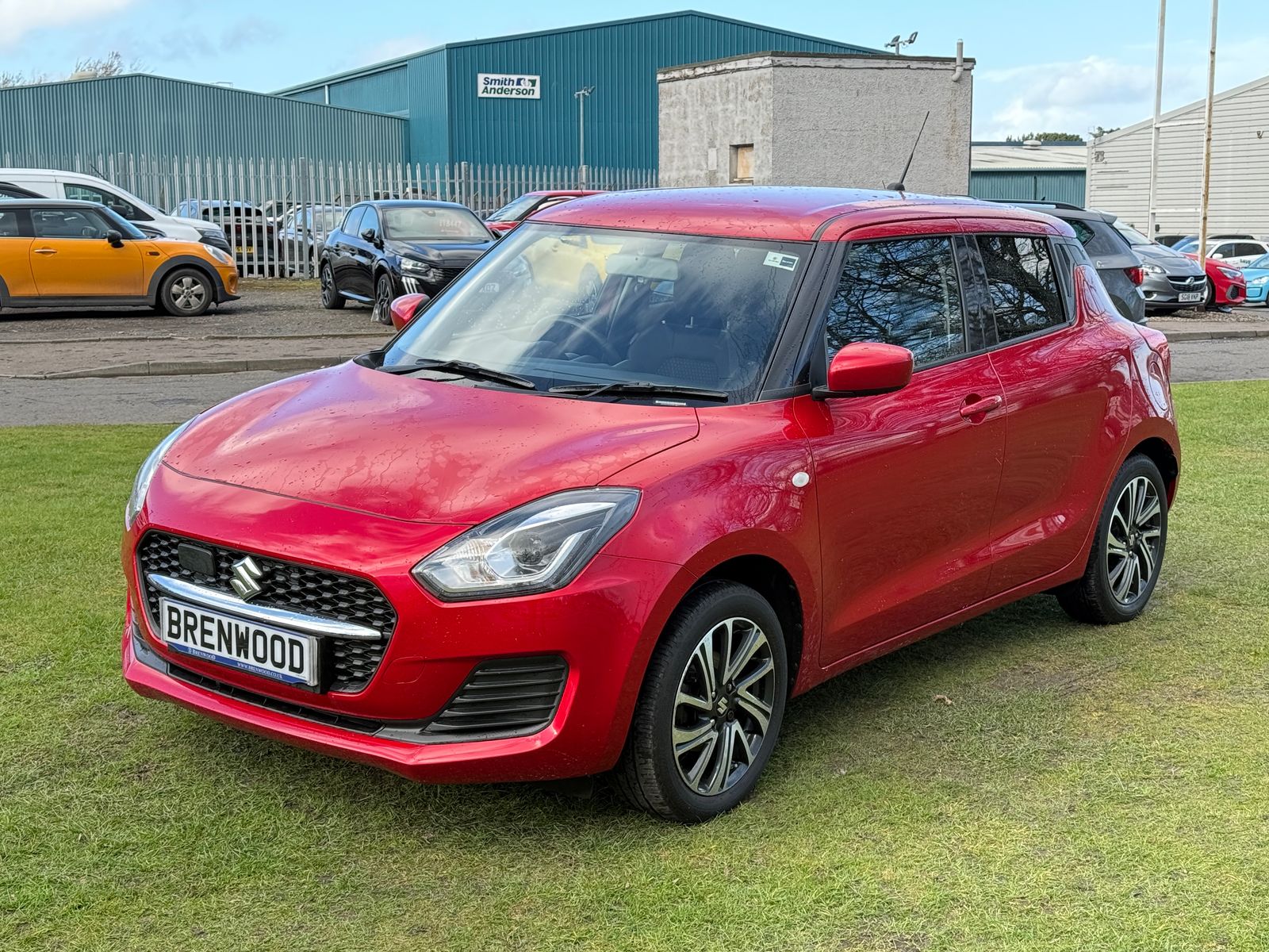 2023 Suzuki Swift 1.2 Dualjet MHEV SZ-L Hatchback 5dr Petrol Hybrid Manual Euro 6 (s/s) (83 ps), exterior view 4