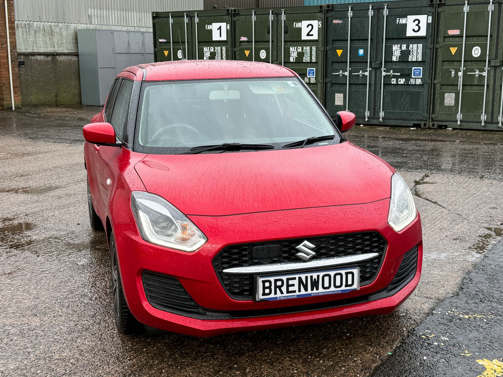 2023 Suzuki Swift 1.2 Dualjet MHEV SZ-L Hatchback 5dr Petrol Hybrid Manual Euro 6 (s/s) (83 ps), exterior view 2