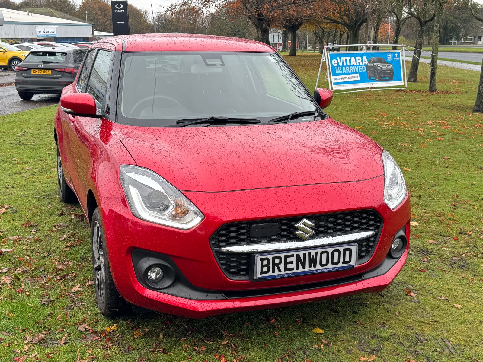 2022 Suzuki Swift 1.2 Dualjet MHEV SZ5 Hatchback 5dr Petrol Hybrid Manual ALLGRIP Euro 6 (s/s) (83 ps), exterior view 2