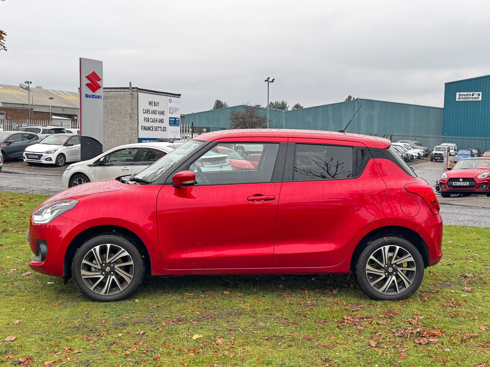 2022 Suzuki Swift 1.2 Dualjet MHEV SZ5 Hatchback 5dr Petrol Hybrid Manual ALLGRIP Euro 6 (s/s) (83 ps), exterior view 4