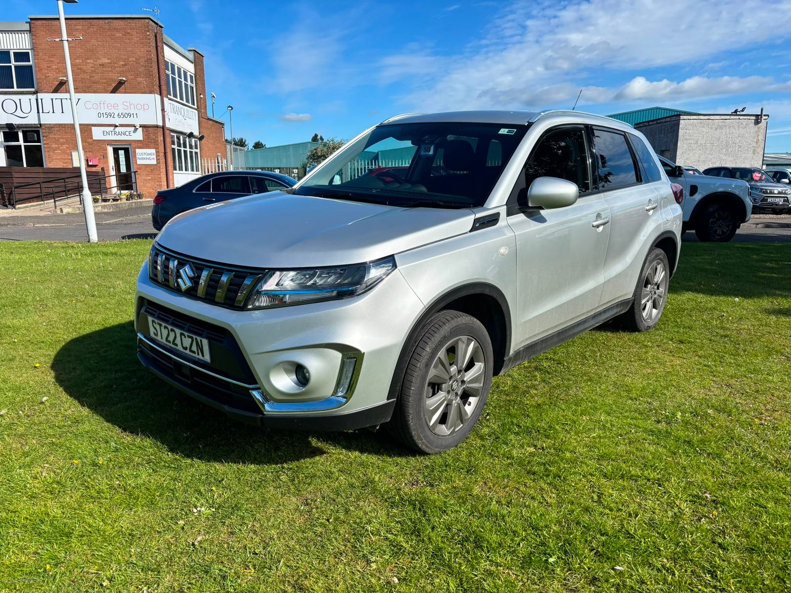 2022 Suzuki Vitara 1.4 Boosterjet MHEV SZ-T SUV 5dr Petrol Hybrid Manual Euro 6 (s/s) (129 ps), exterior view 4