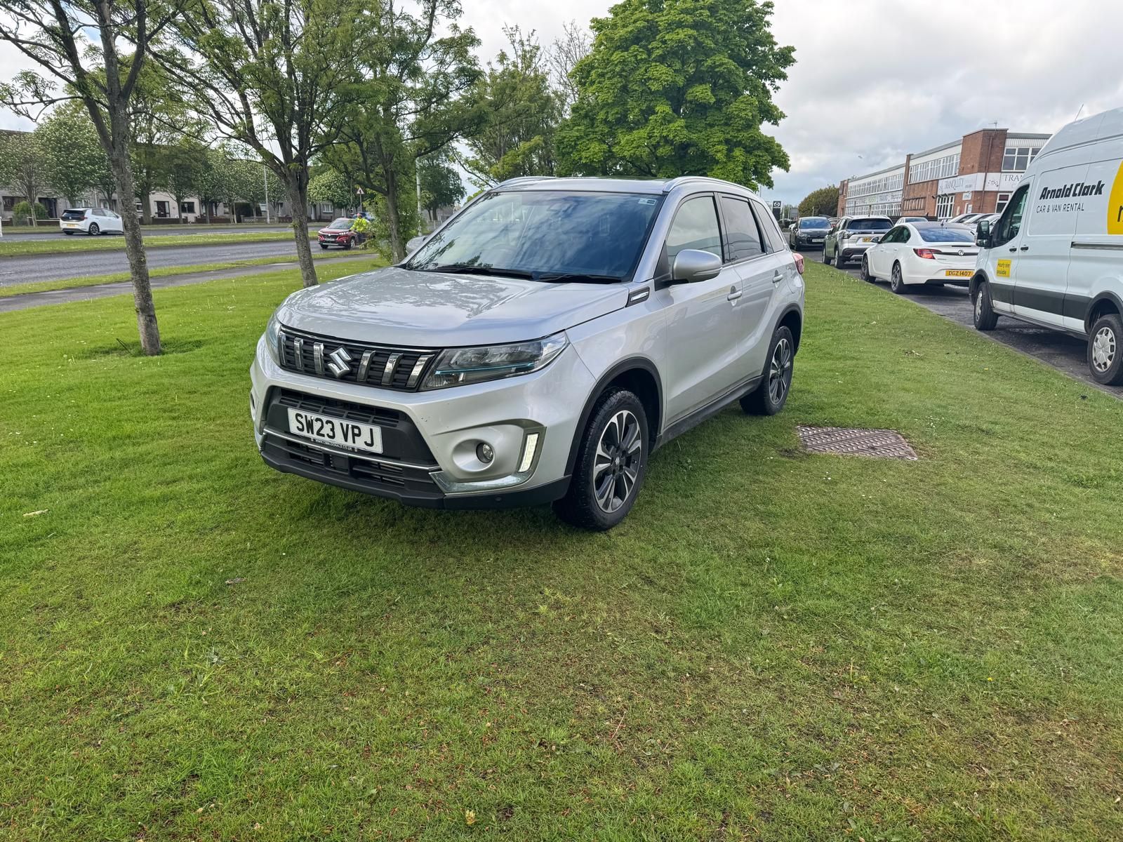 2023 Suzuki Vitara 1.4 Boosterjet MHEV SZ5 SUV 5dr Petrol Hybrid Manual Euro 6 (s/s) (129 ps), exterior view 2