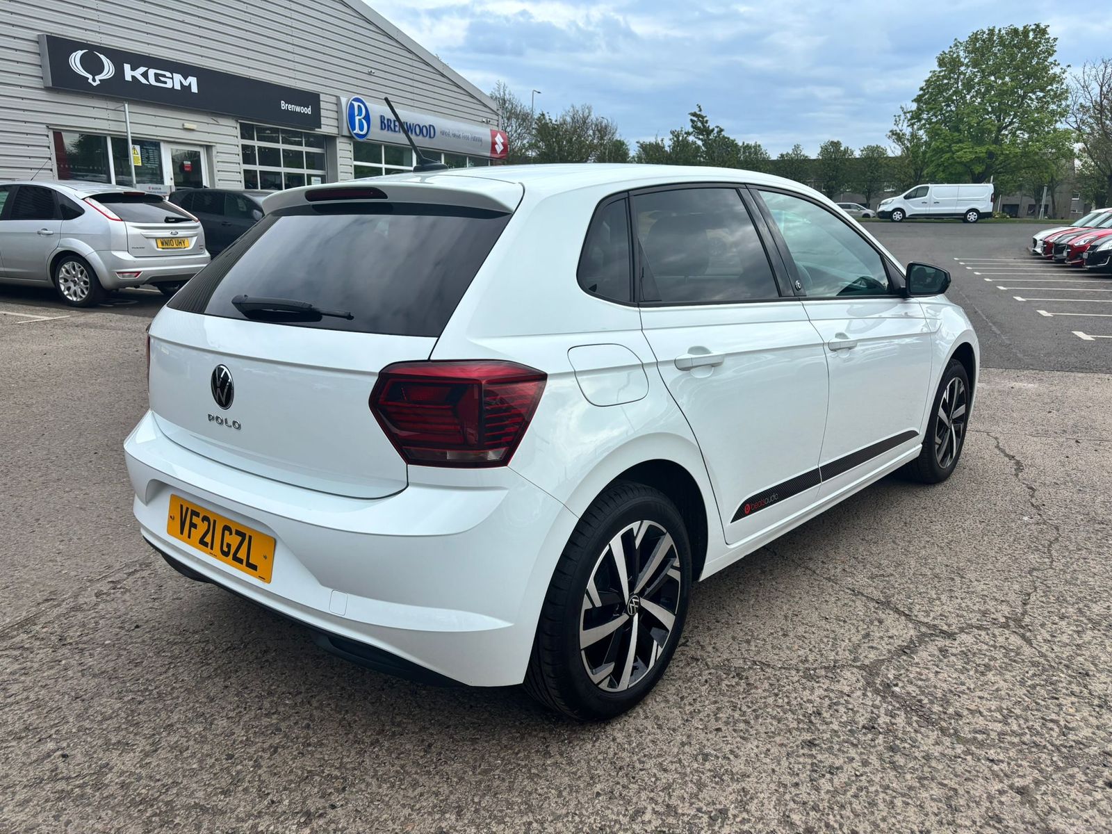 2021 Volkswagen Polo 1.0 EVO beats Hatchback 5dr Petrol Manual Euro 6 (s/s) (80 ps), exterior view 2