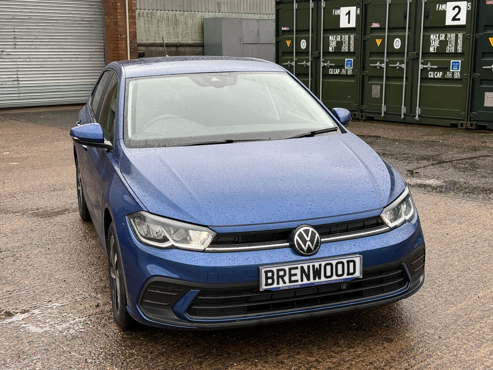 2025 Volkswagen Polo 1.0 TSI Match Hatchback 5dr Petrol Manual Euro 6 (s/s) (95 ps), exterior view 2