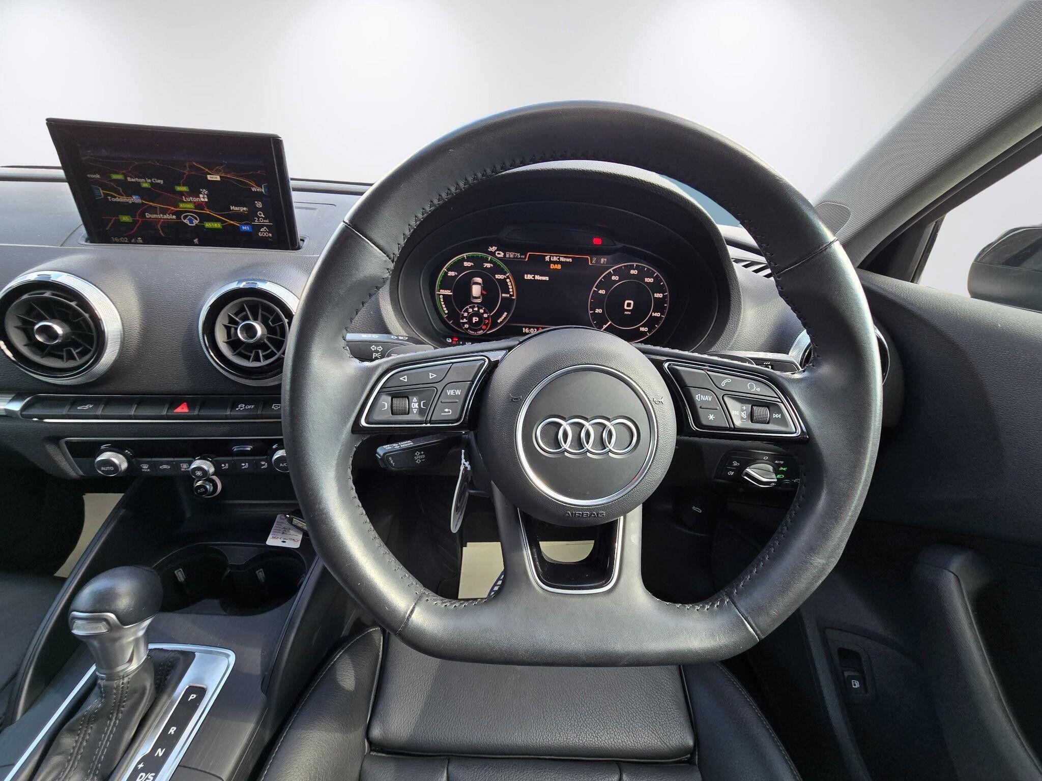 Audi A3 1.4 TFSIe 40 e-tron Sportback S Tronic Euro 6 (s/s) 5dr 8.8kWh 5dr Automatic 2020