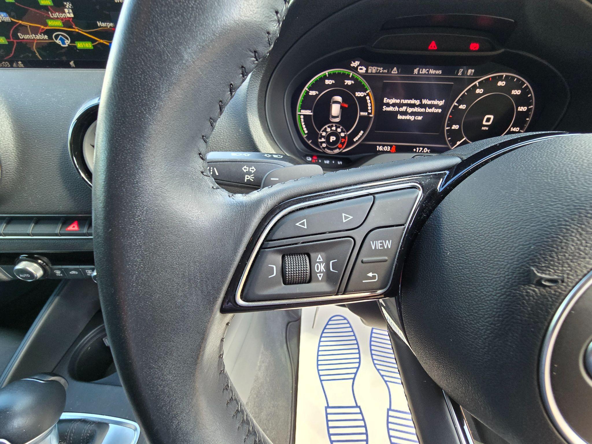 Audi A3 1.4 TFSIe 40 e-tron Sportback S Tronic Euro 6 (s/s) 5dr 8.8kWh 5dr Automatic 2020