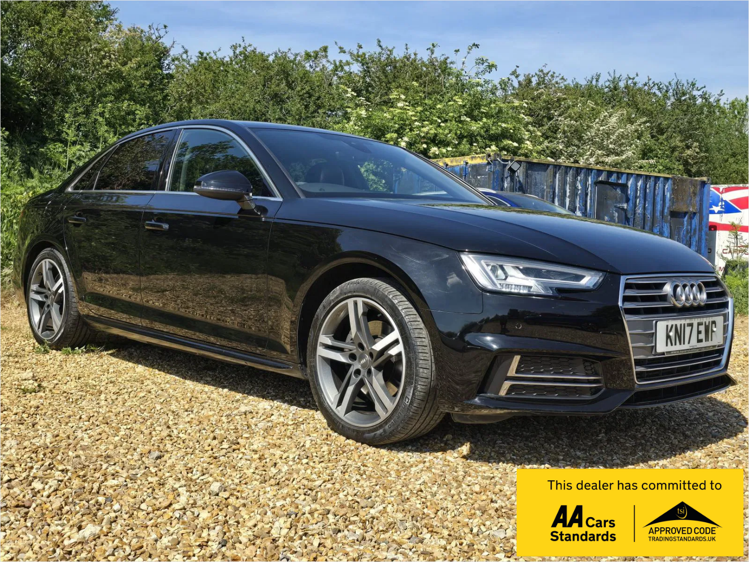 Audi A4 2.0 TFSI S line Saloon 4dr Petrol S Tronic Euro 6 (s/s) (190 ps) 4dr Automatic 2017