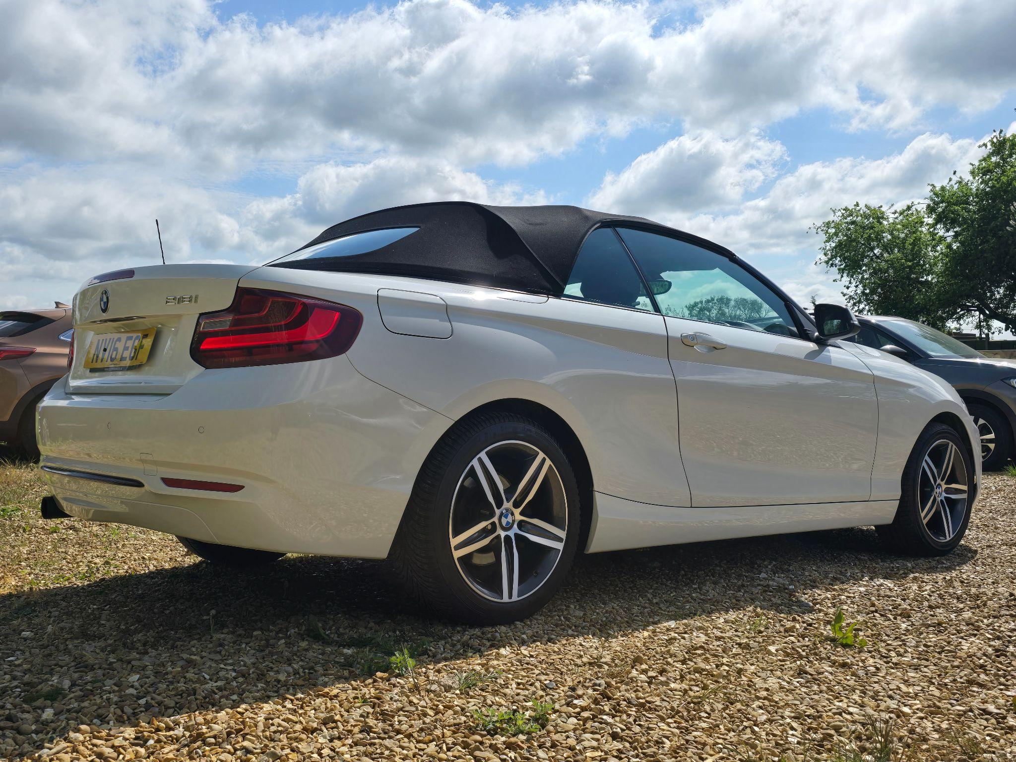 BMW 2 Series 1.5 218I Sport Auto 2dr 2dr Automatic 2016