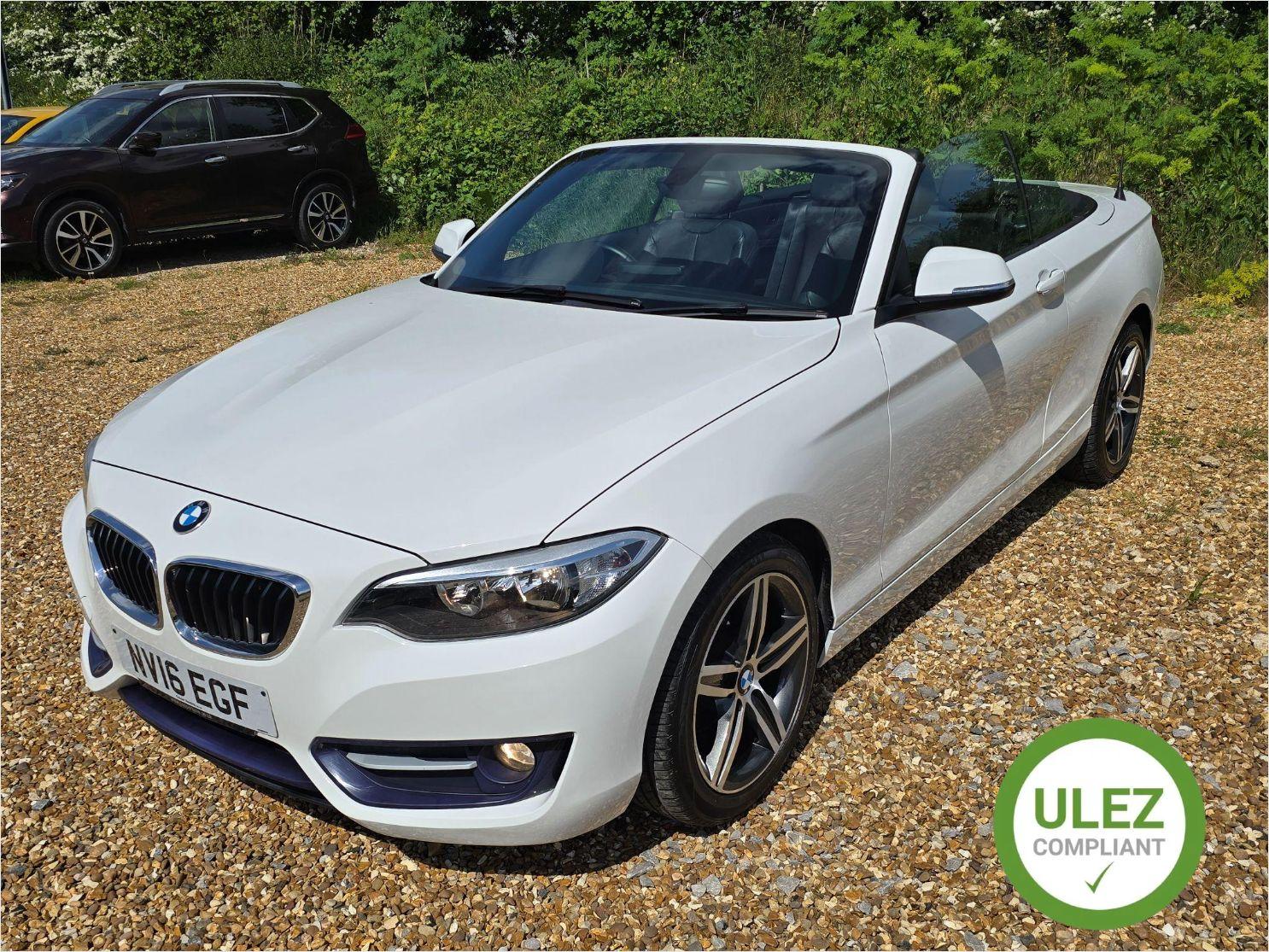 BMW 2 Series 1.5 218I Sport Auto 2dr 2dr Automatic 2016