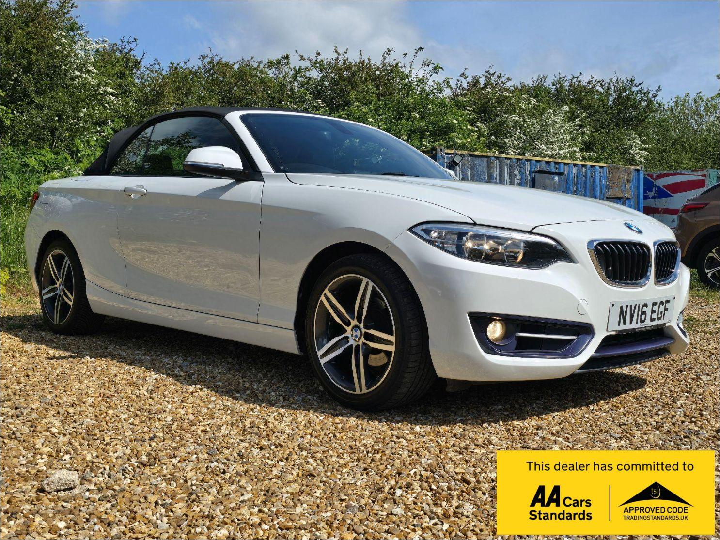BMW 2 Series 1.5 218I Sport Auto 2dr 2dr Automatic 2016