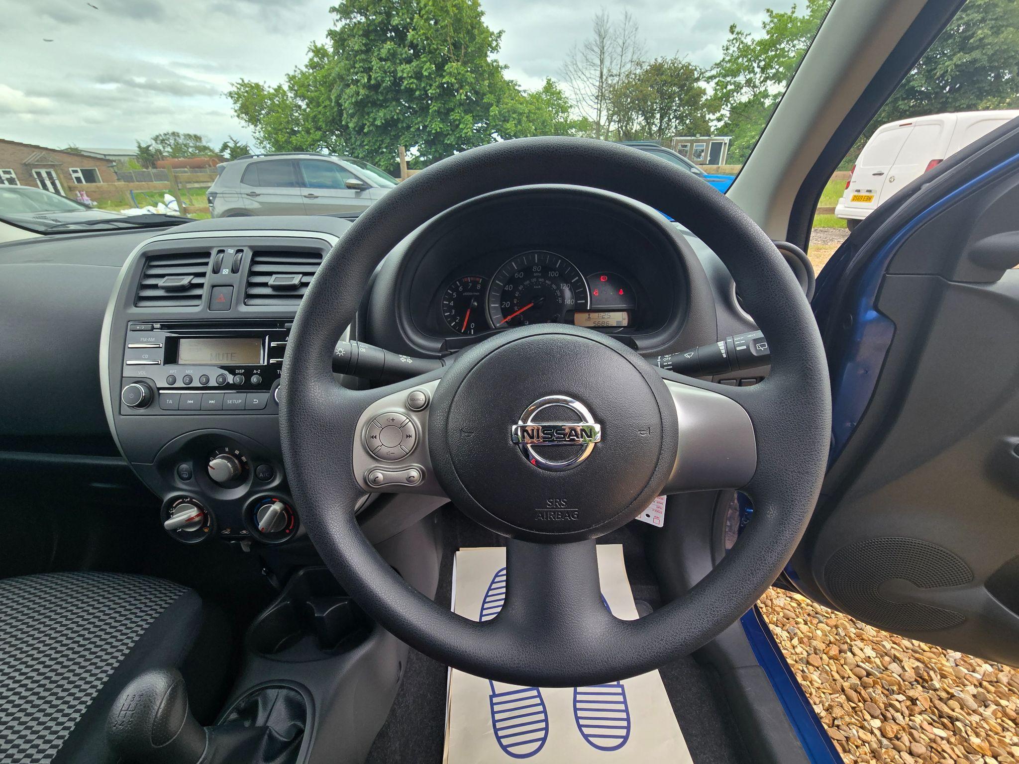 Nissan Micra 1.2 Vibe Euro 6 5dr 5dr Manual 2016