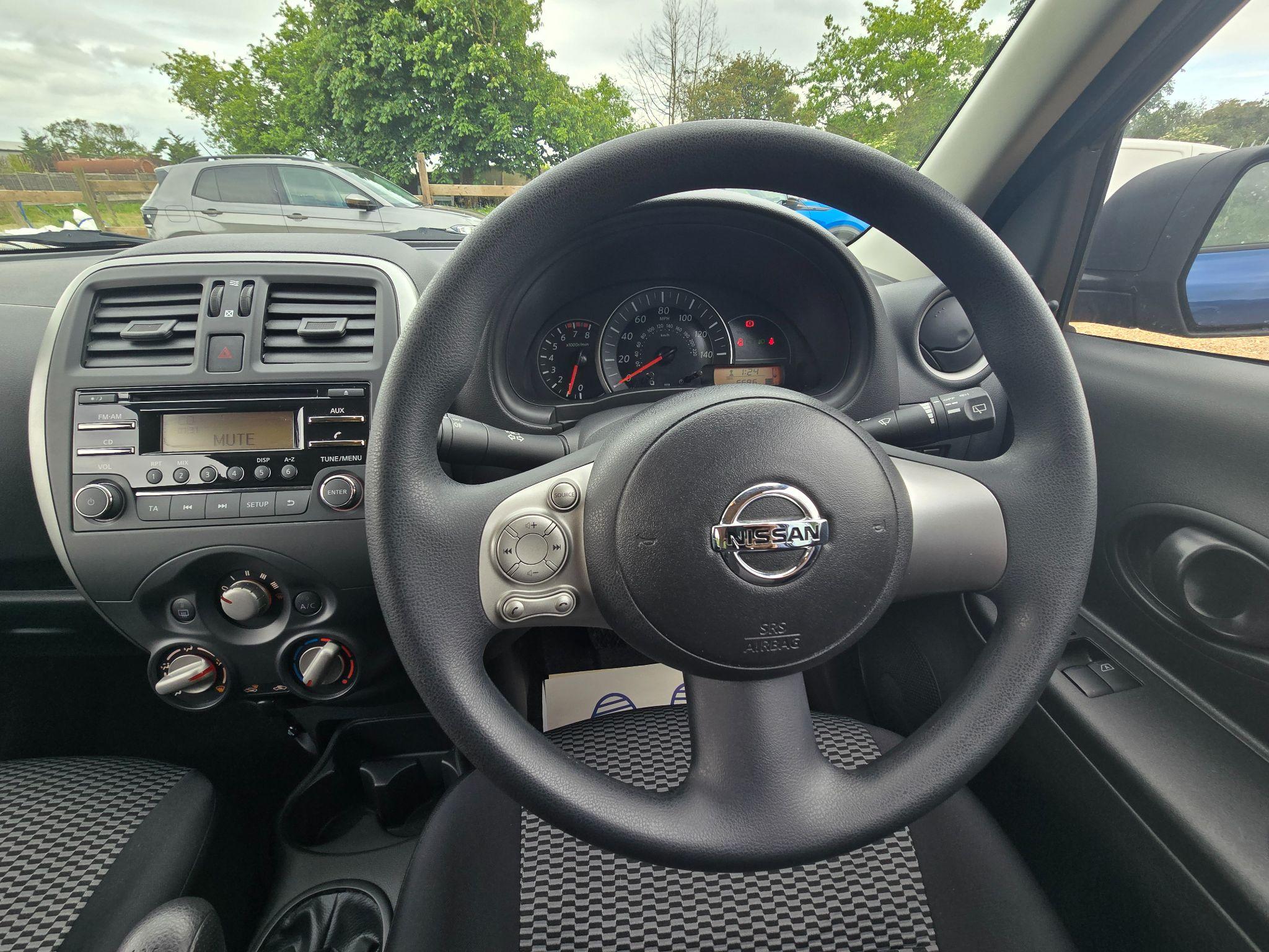 Nissan Micra 1.2 Vibe Euro 6 5dr 5dr Manual 2016