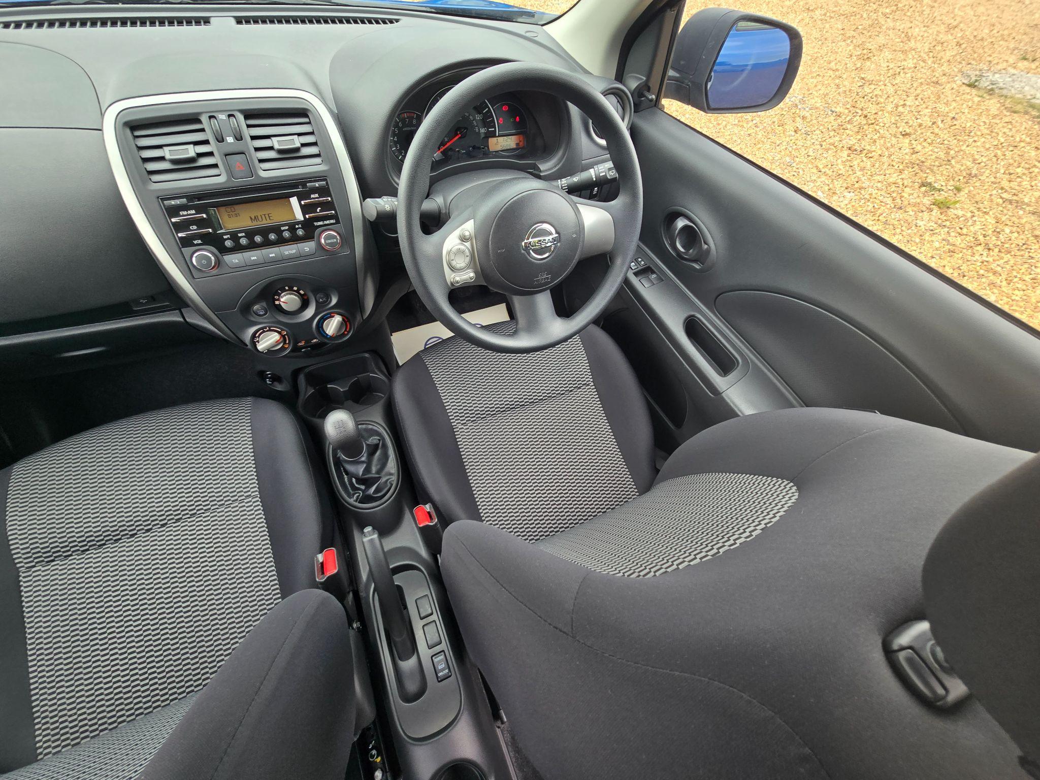 Nissan Micra 1.2 Vibe Euro 6 5dr 5dr Manual 2016