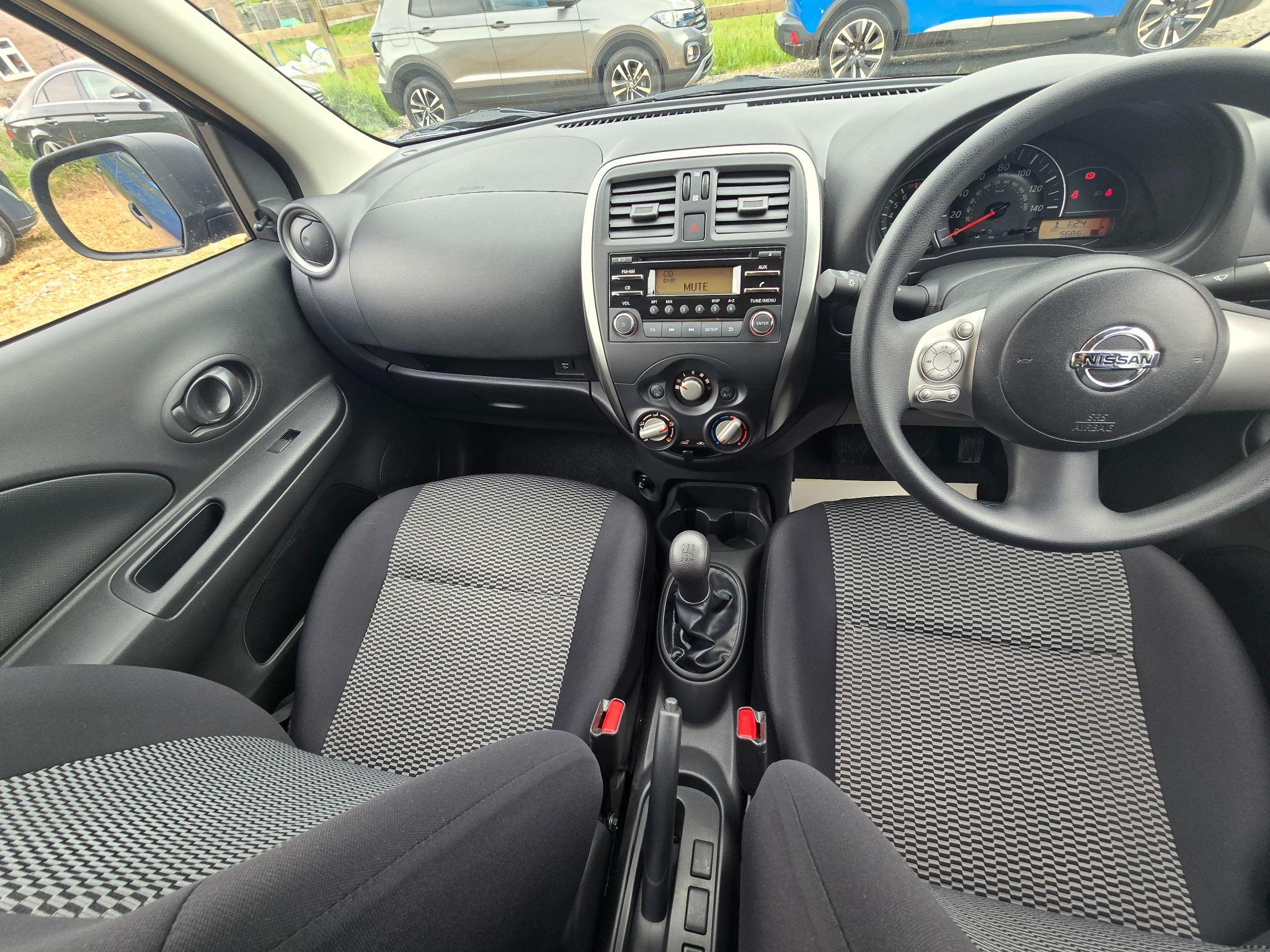 Nissan Micra 1.2 Vibe Euro 6 5dr 5dr Manual 2016