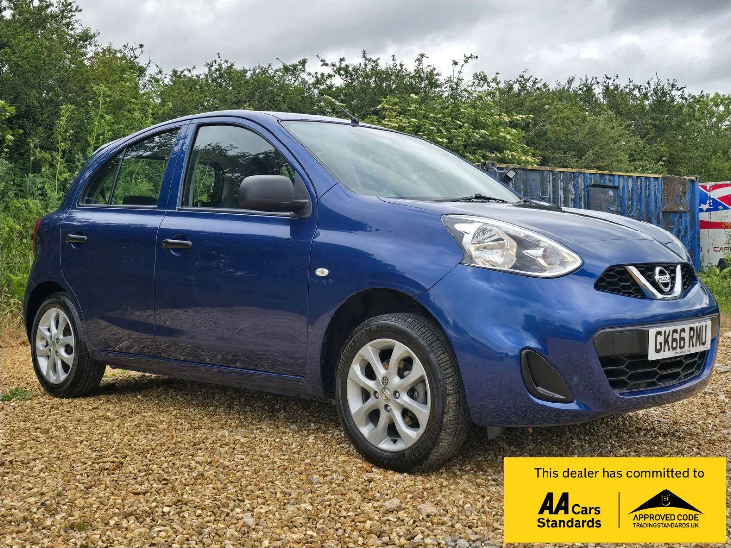 Nissan Micra 1.2 Vibe Euro 6 5dr 5dr Manual 2016