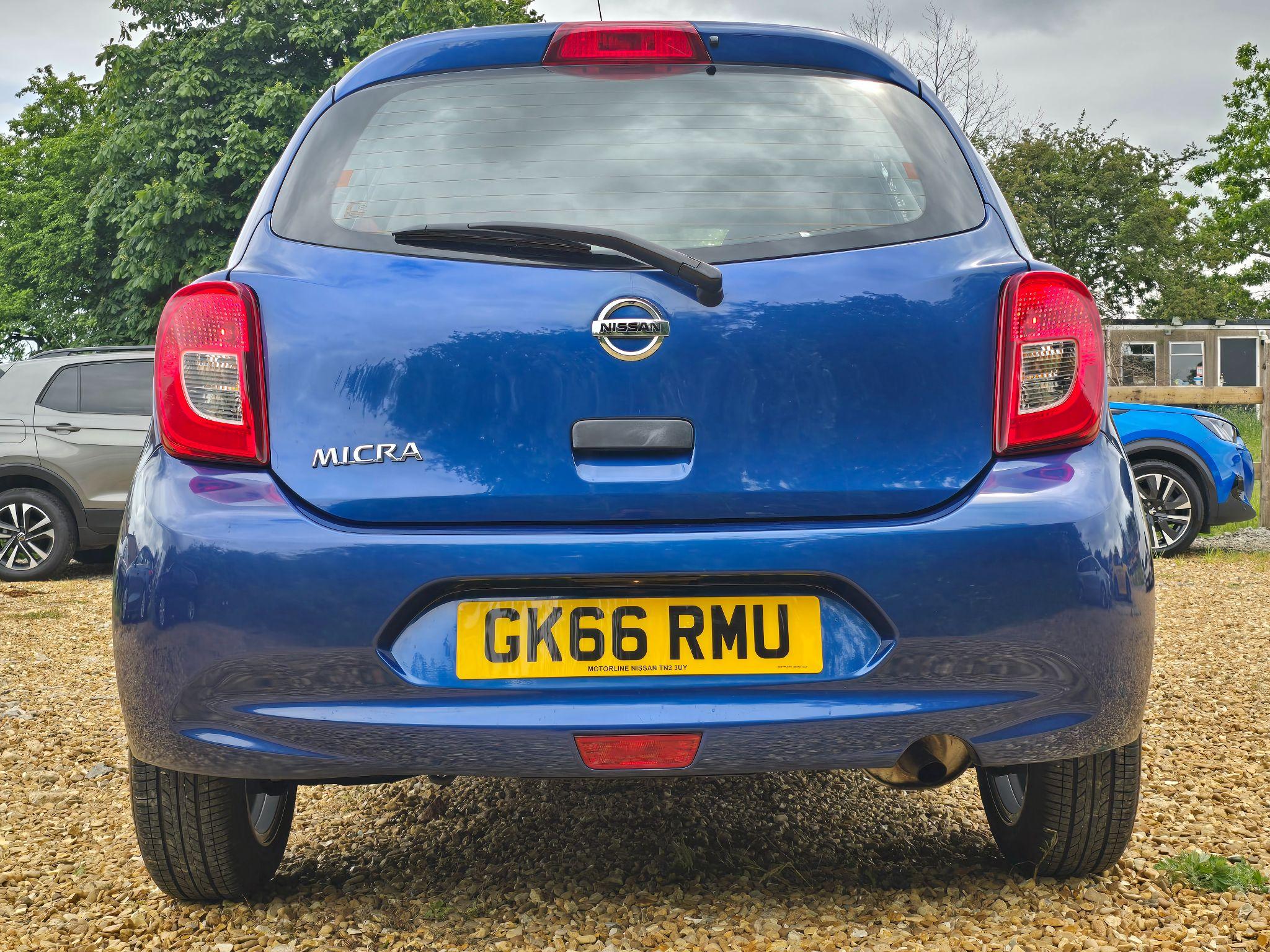 Nissan Micra 1.2 Vibe Euro 6 5dr 5dr Manual 2016