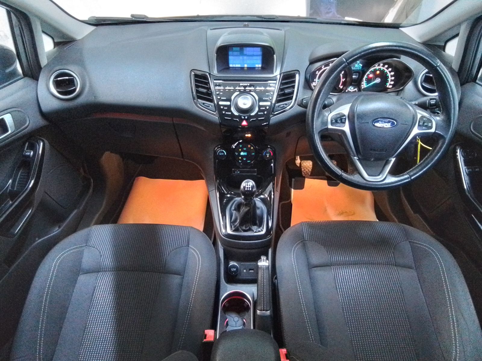 Ford Fiesta 1.0L Titanium T Hatchback 5dr Petrol Manual Euro 6 (99 bhp) 5dr Manual 2025