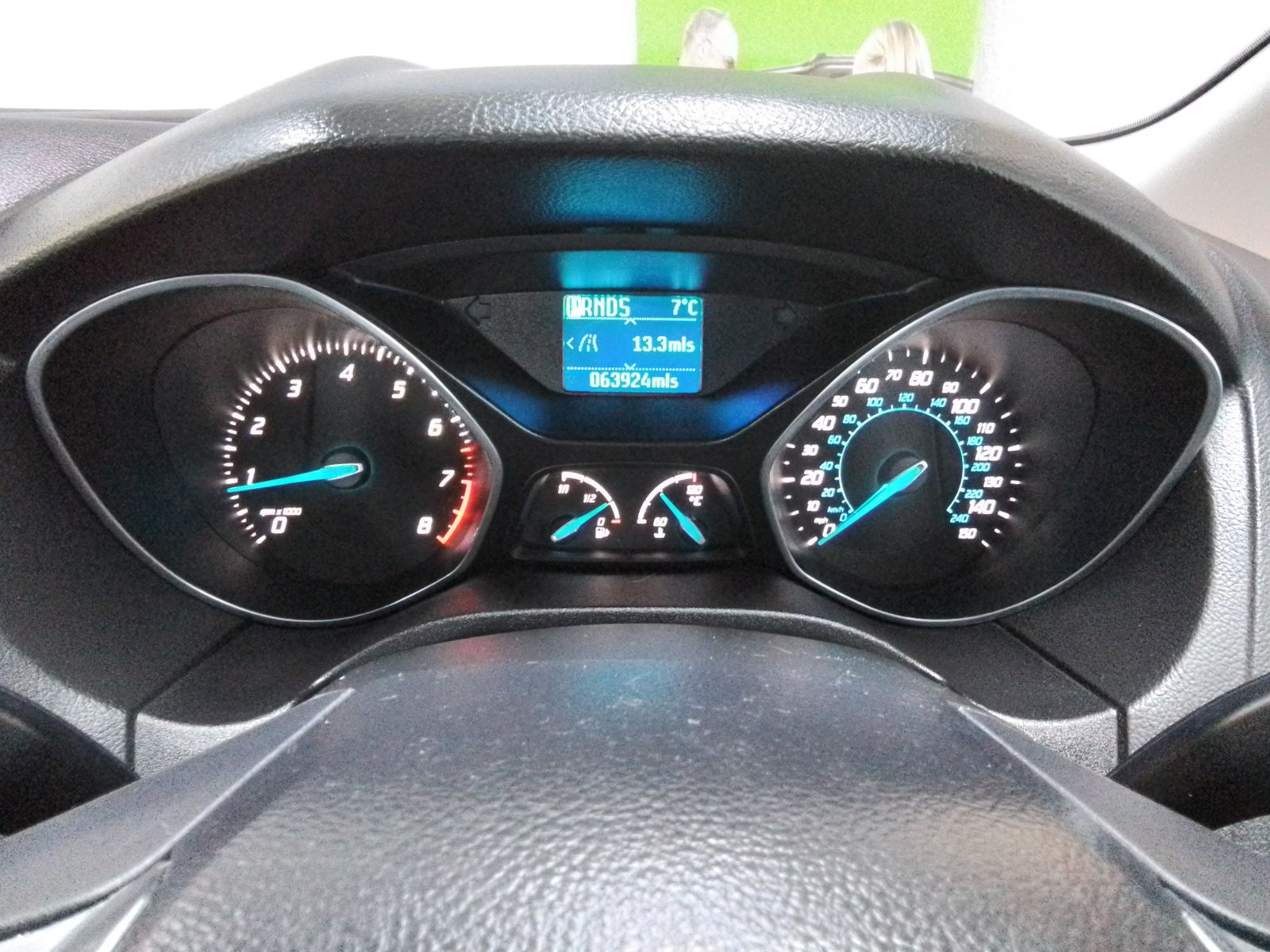 Ford Focus 1.6L Zetec Auto Estate 5dr Petrol Automatic Euro 5 (123 bhp) 5dr Automatic 2025