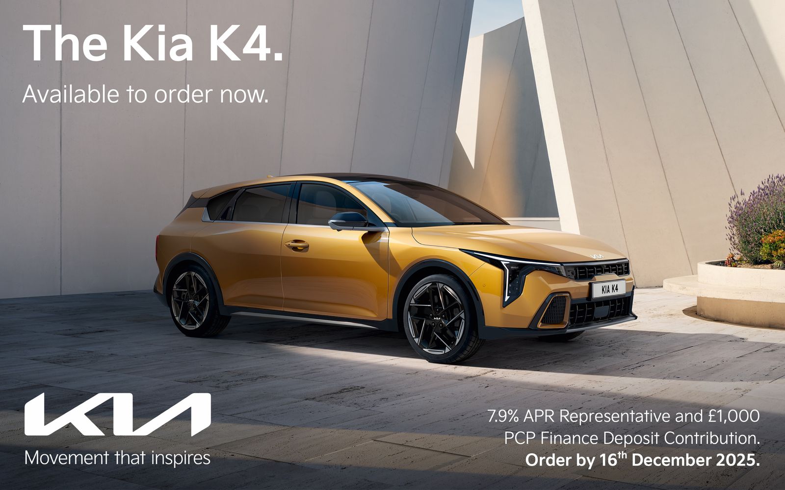 Kia K4 offers