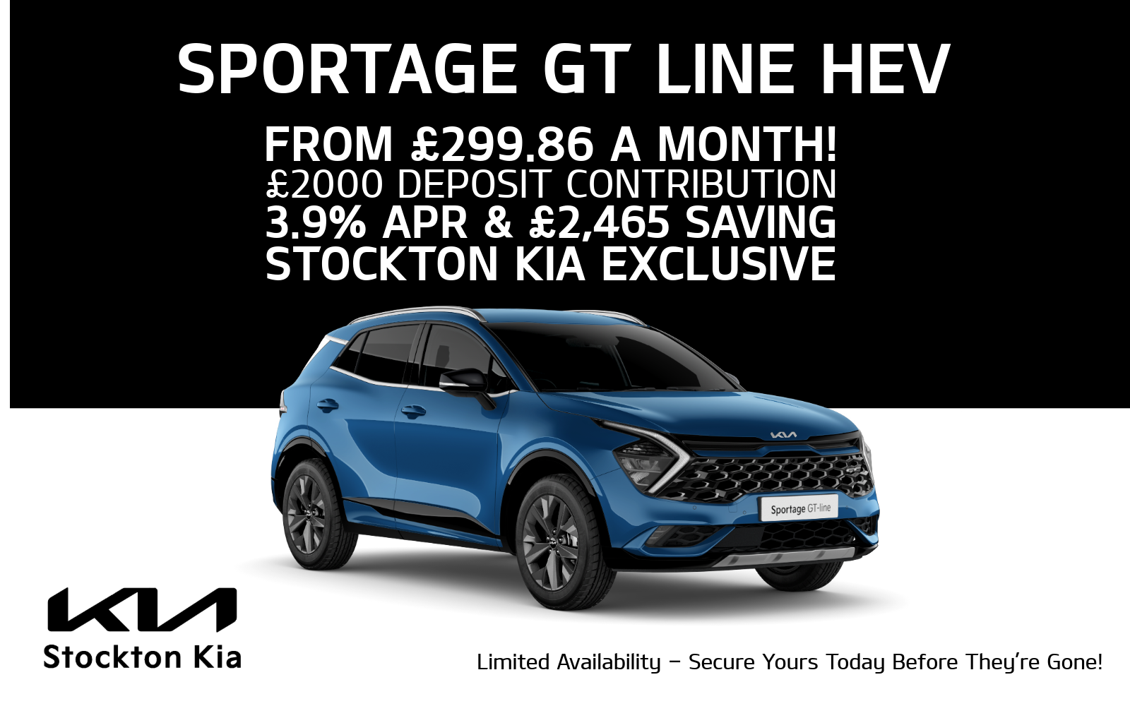 Sportage GT Line HEV Offer MY25