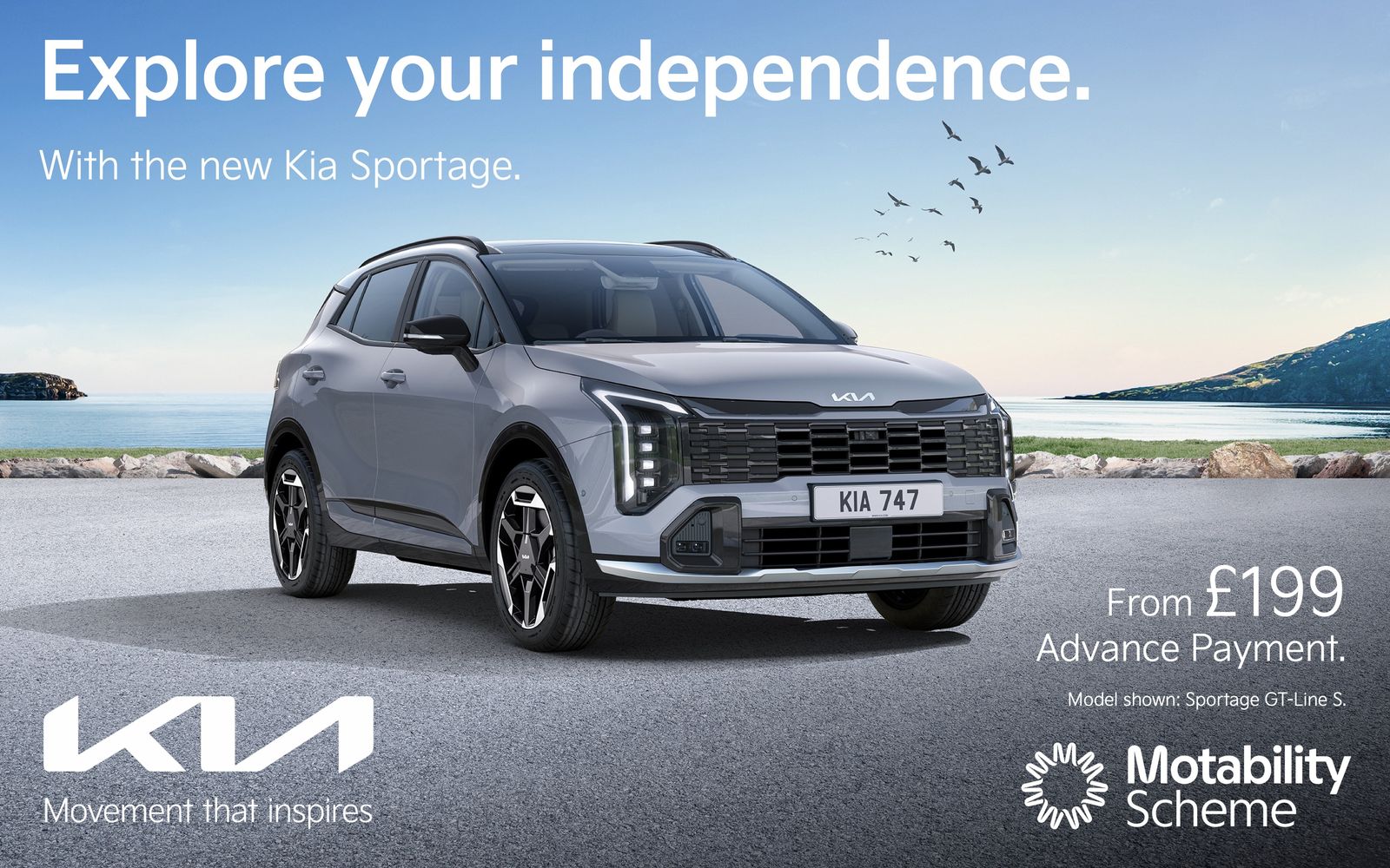 Sportage MY26 Motability Offers