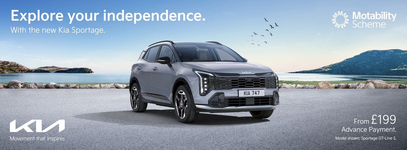 Sportage MY26 Motability Offers