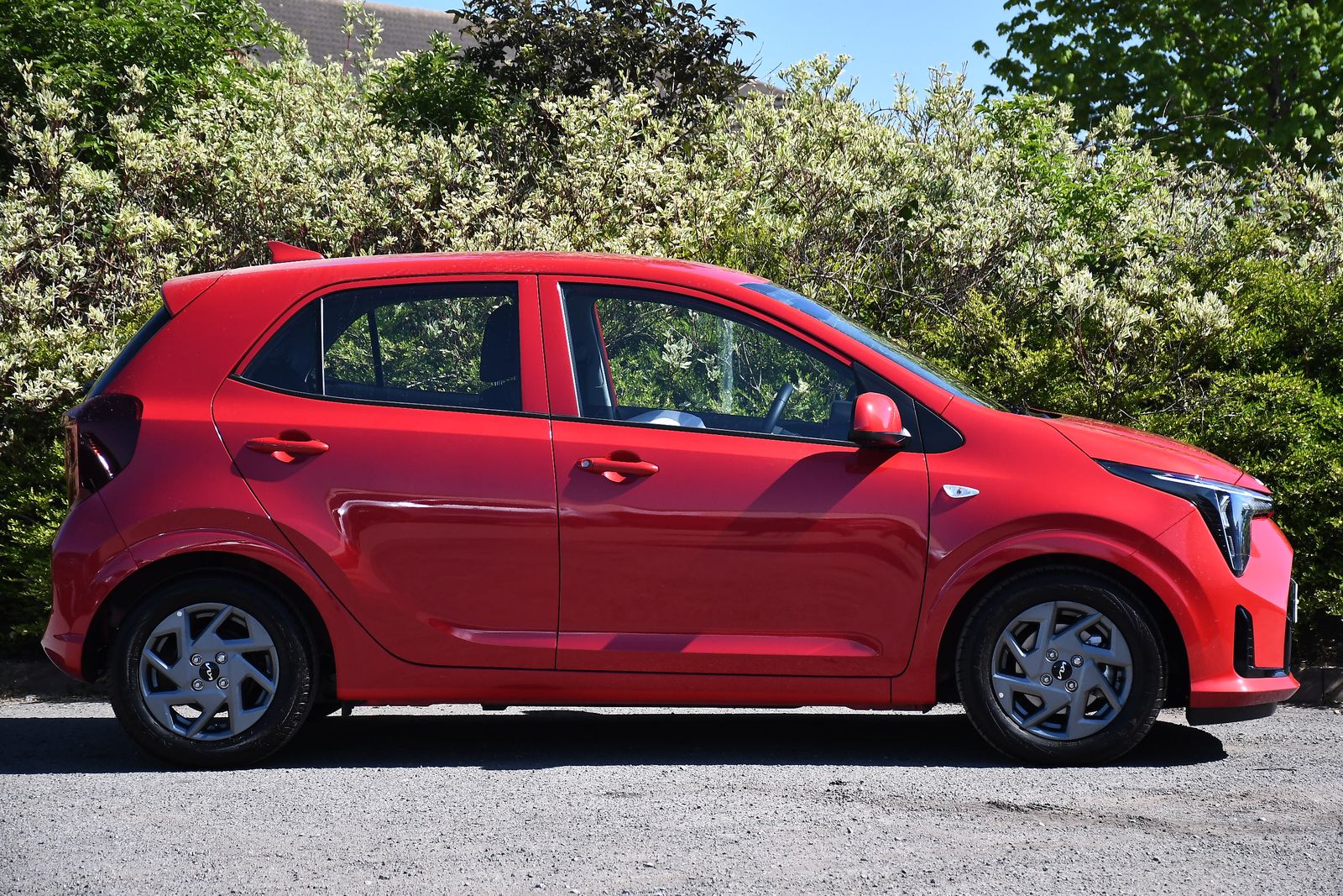 2025 Kia Picanto 1.0 Pure Hatchback 5dr Petrol Manual Euro 6 (s/s) (67 bhp), exterior view 2