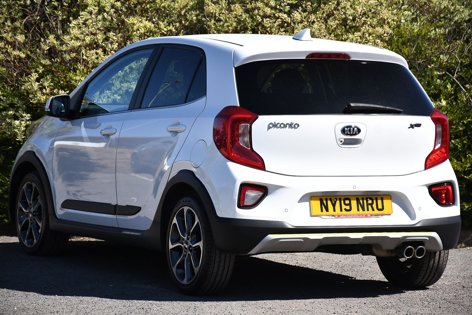 2019 Kia Picanto 1.25 X-Line Hatchback 5dr Petrol Manual Euro 6 (83 bhp), exterior view 3